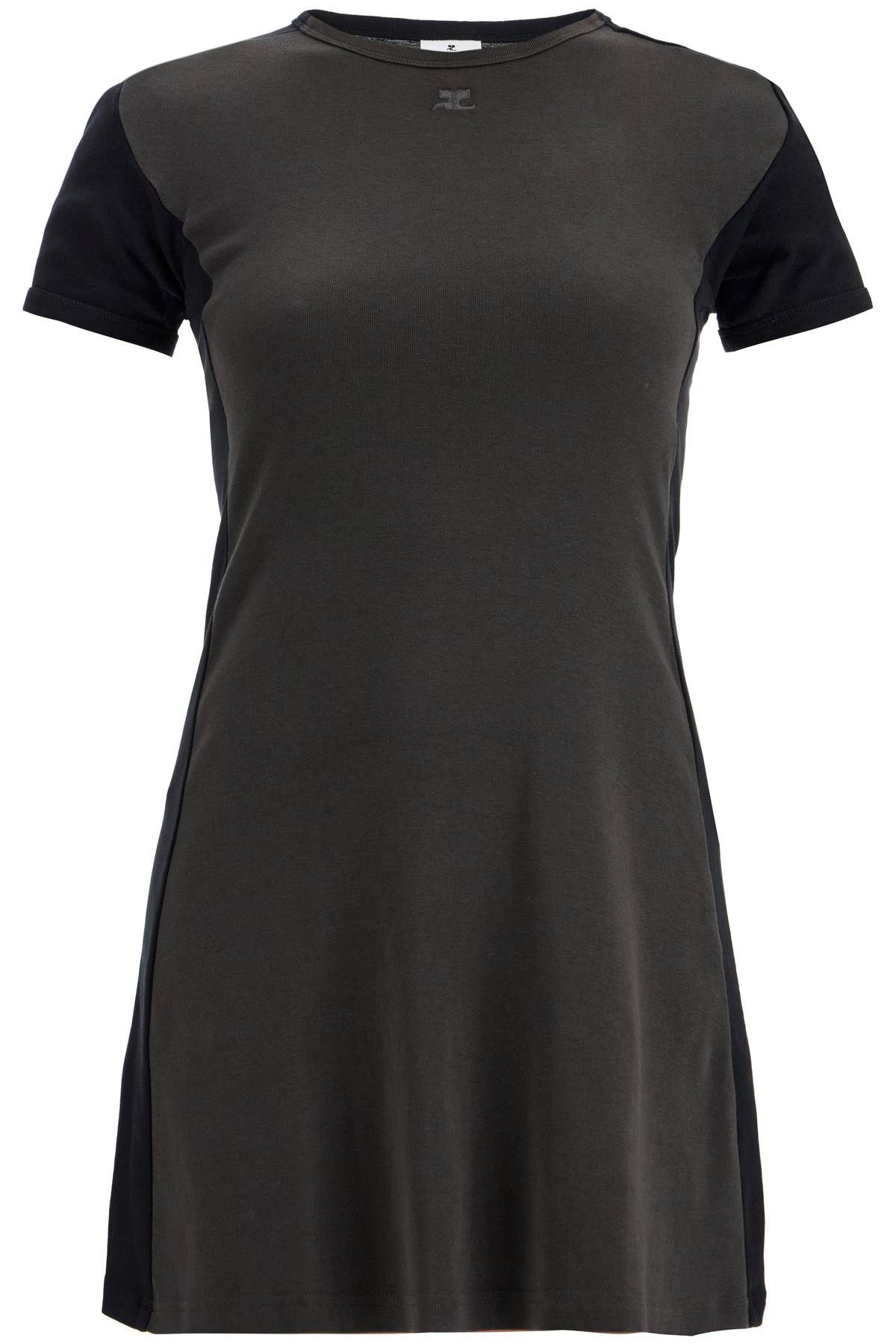 Courrèges Mini Contrast Frame Dress