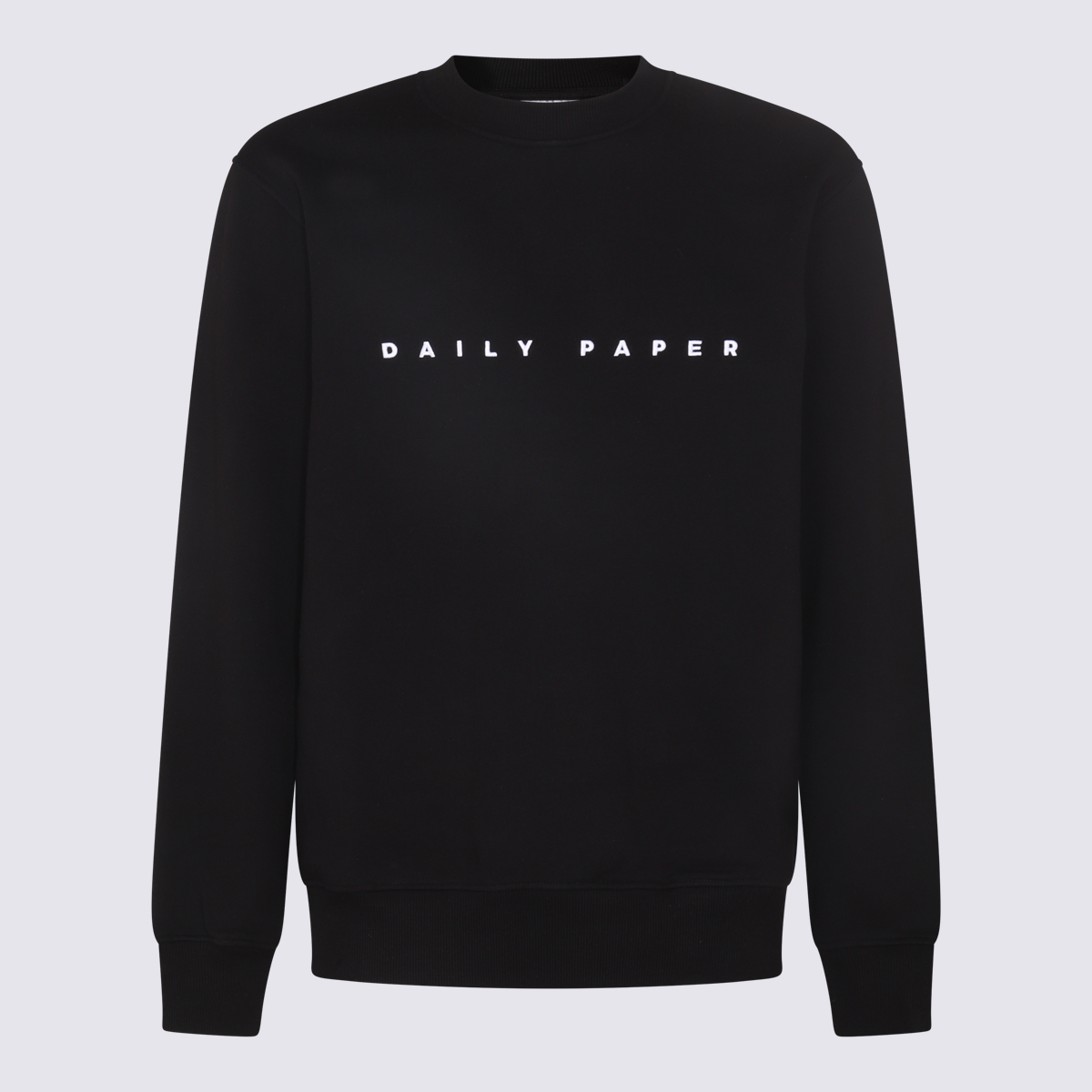 Black Cotton Sweatshirt