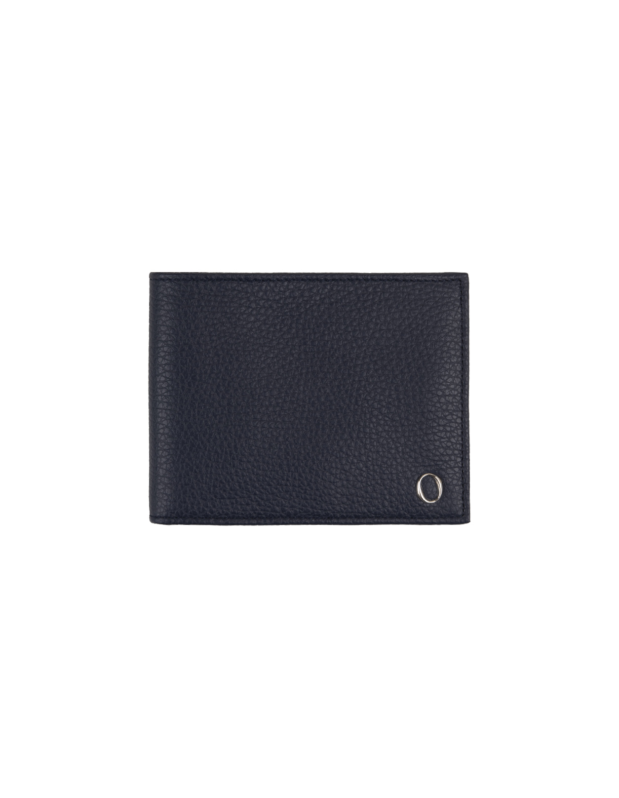 Navy Blue Micron Leather Wallet