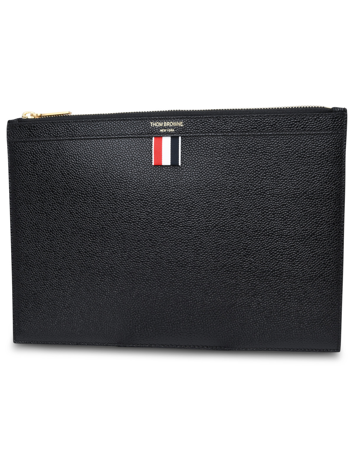 Black Leather Small Document Holder