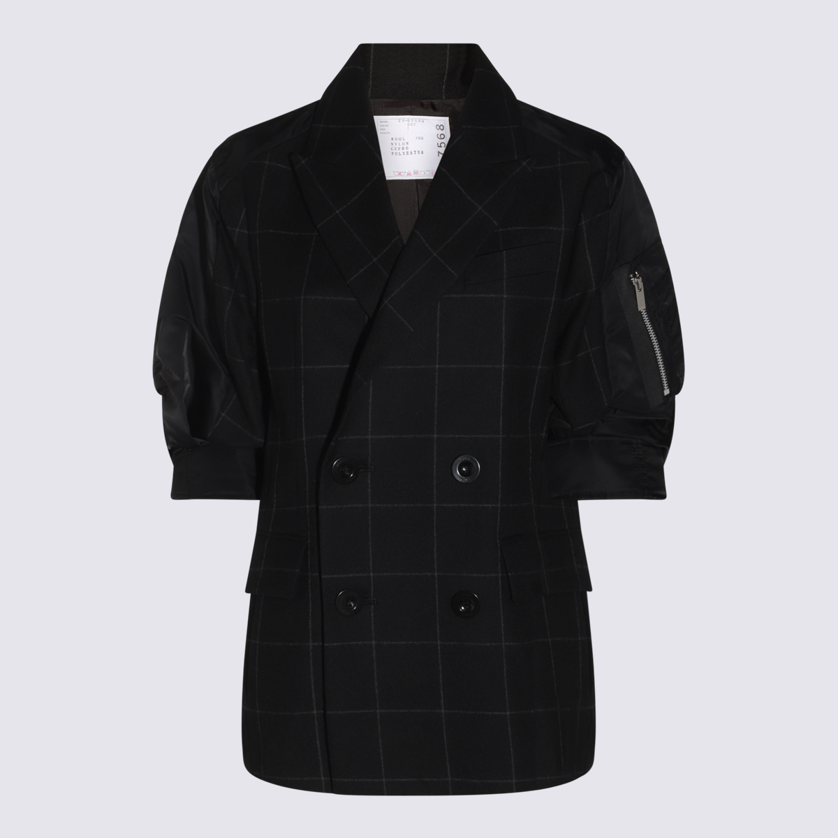 Black Wool Blazer