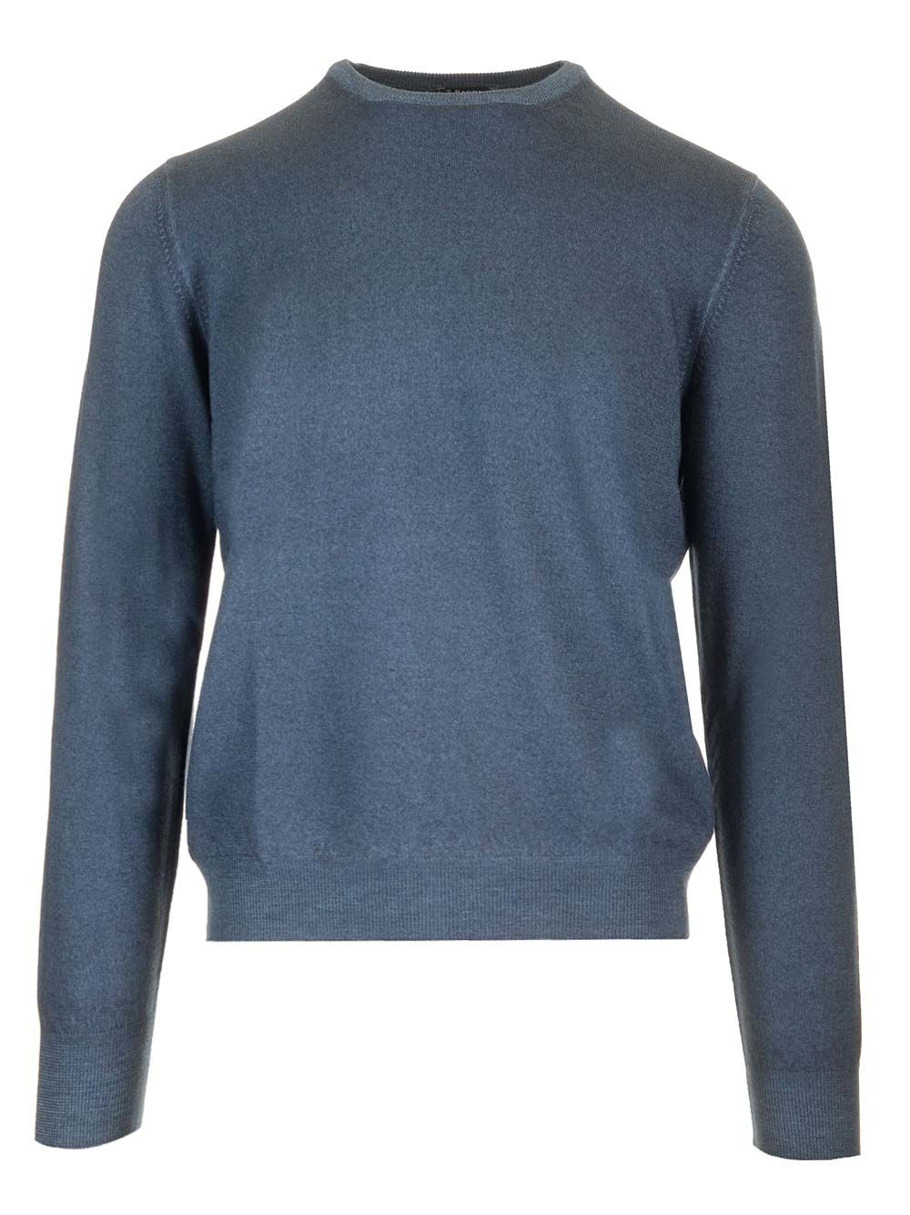 Crew Neck Wool Sweater