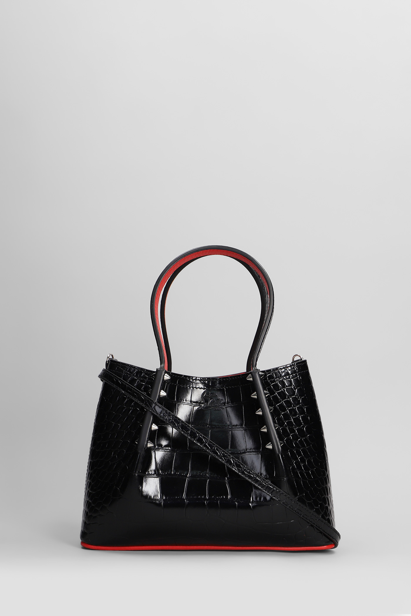 Cabarock Mini Shoulder Bag In Black Leather