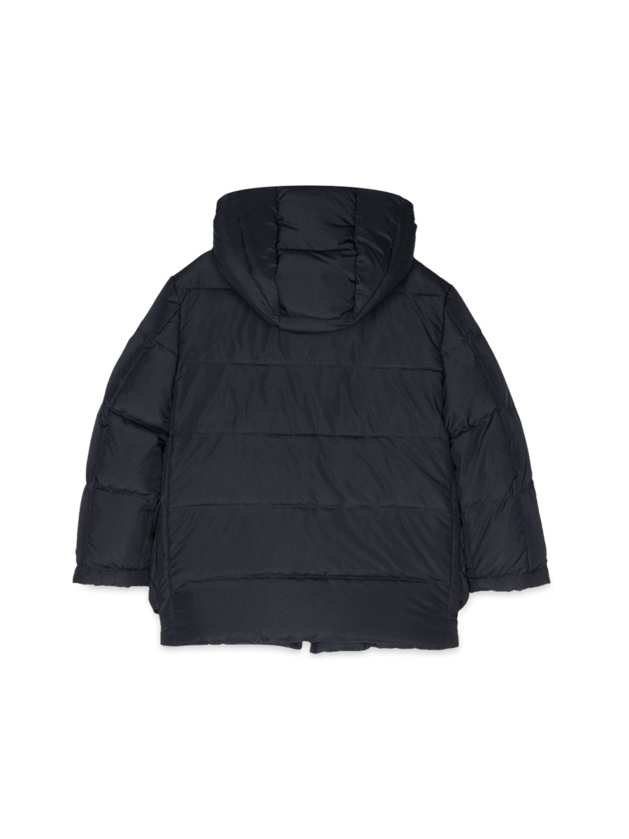 Fay 3 Ganci Hooded Down Jacket In Blue