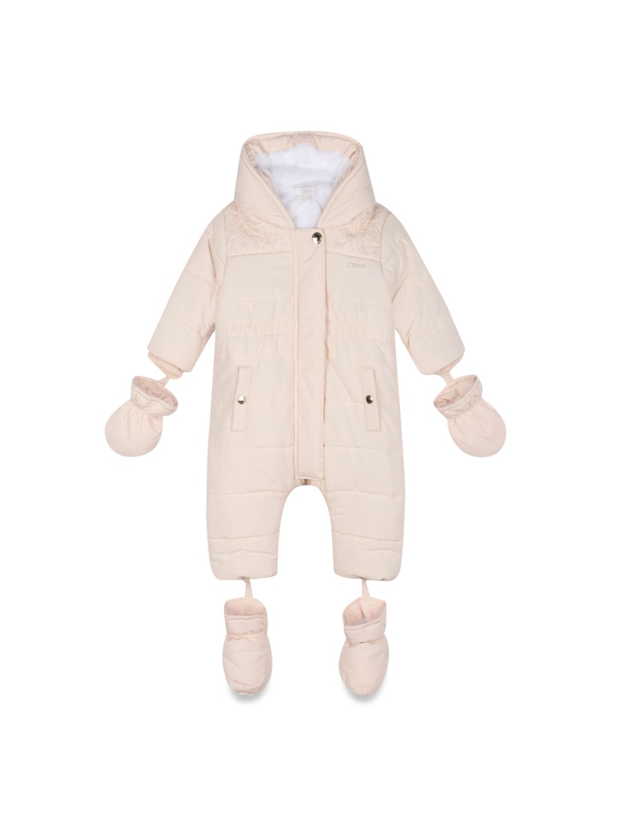 Shop Chloé Outdoor Onesie In Pink