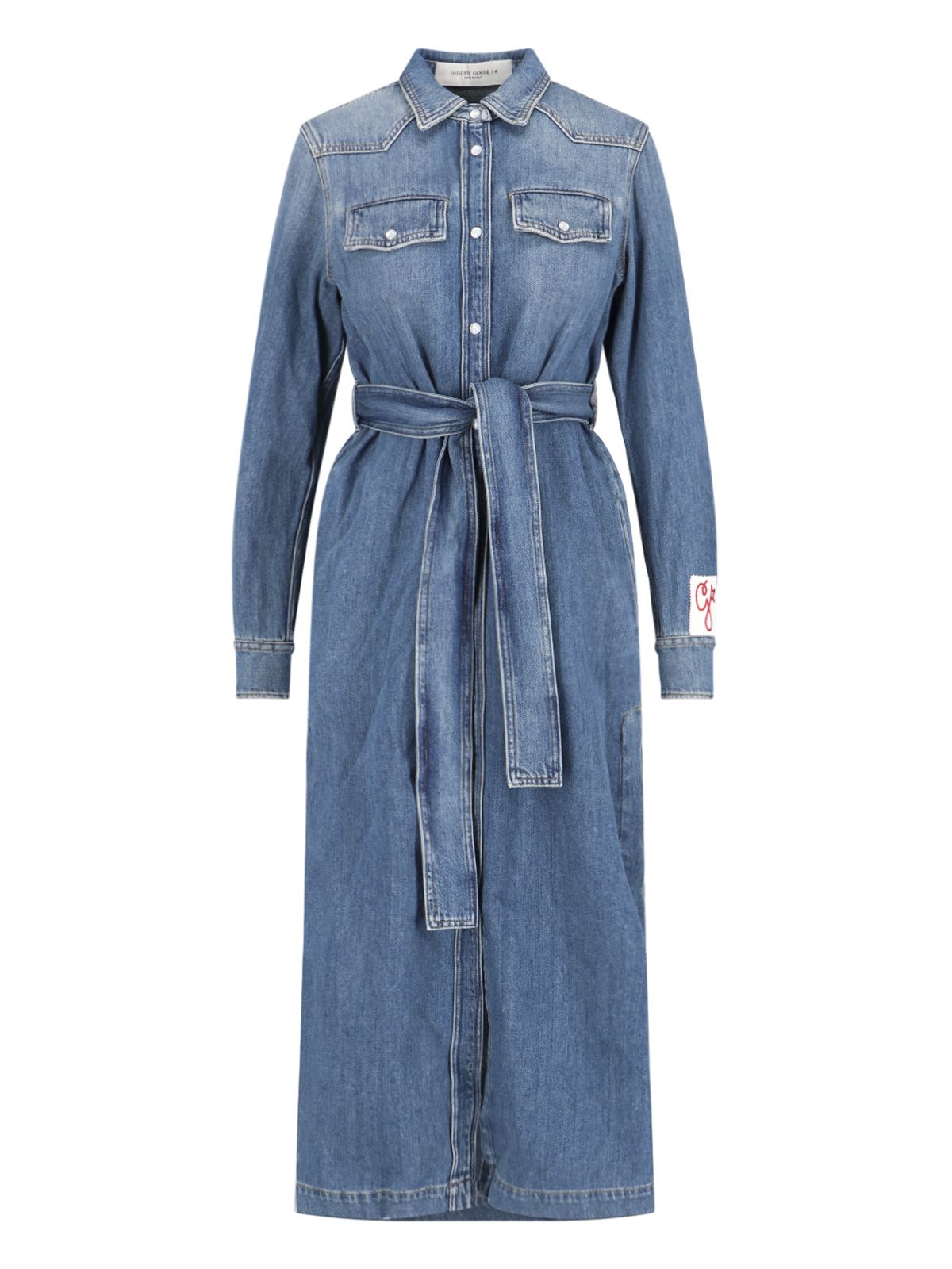 Denim Shirtdress