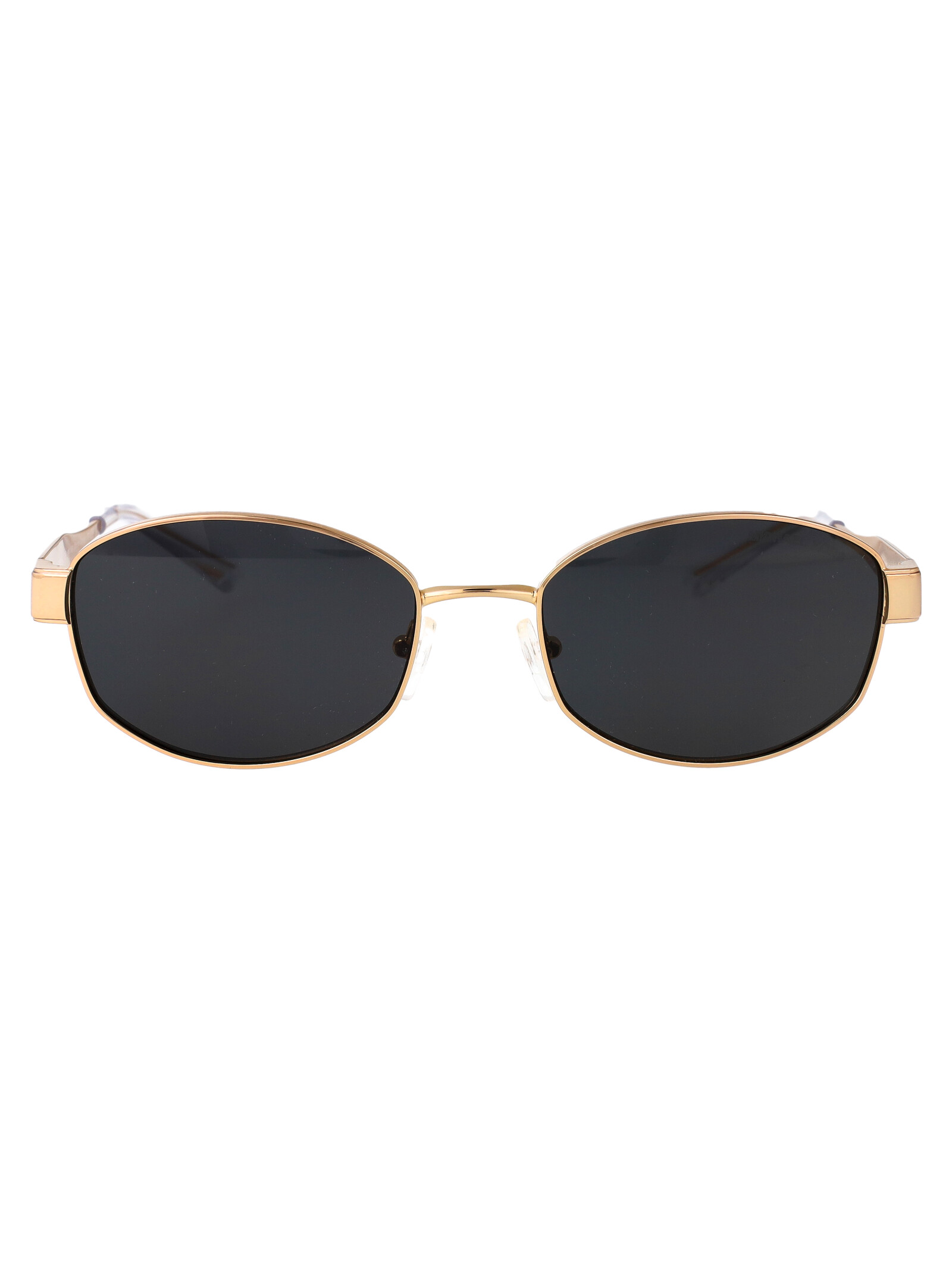 Shop Michael Kors Monte Carlo Sunglasses In Yellow Gold