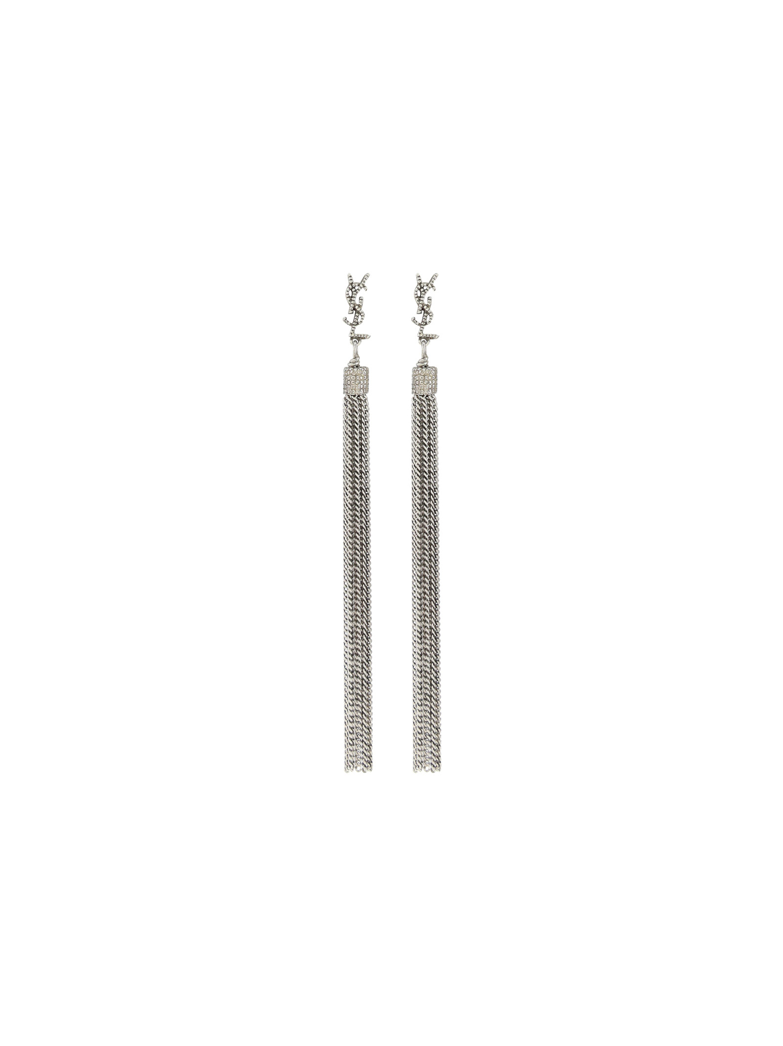 Silver Brass Blend Loulou Earrings