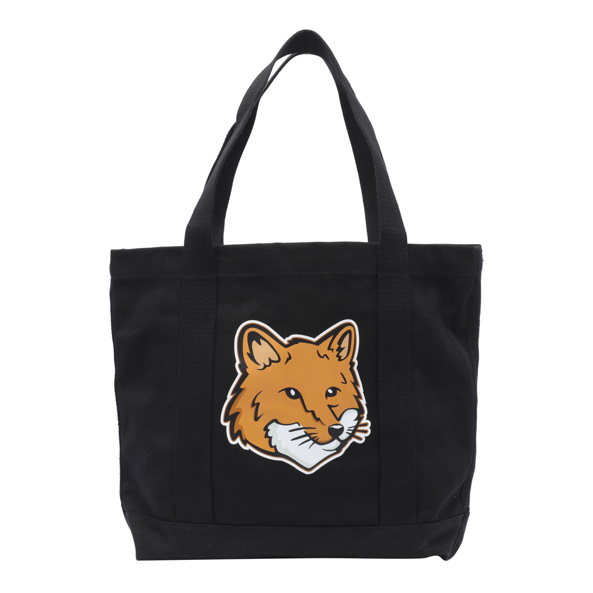 Maison Kitsuné Fox Head Tote Bag