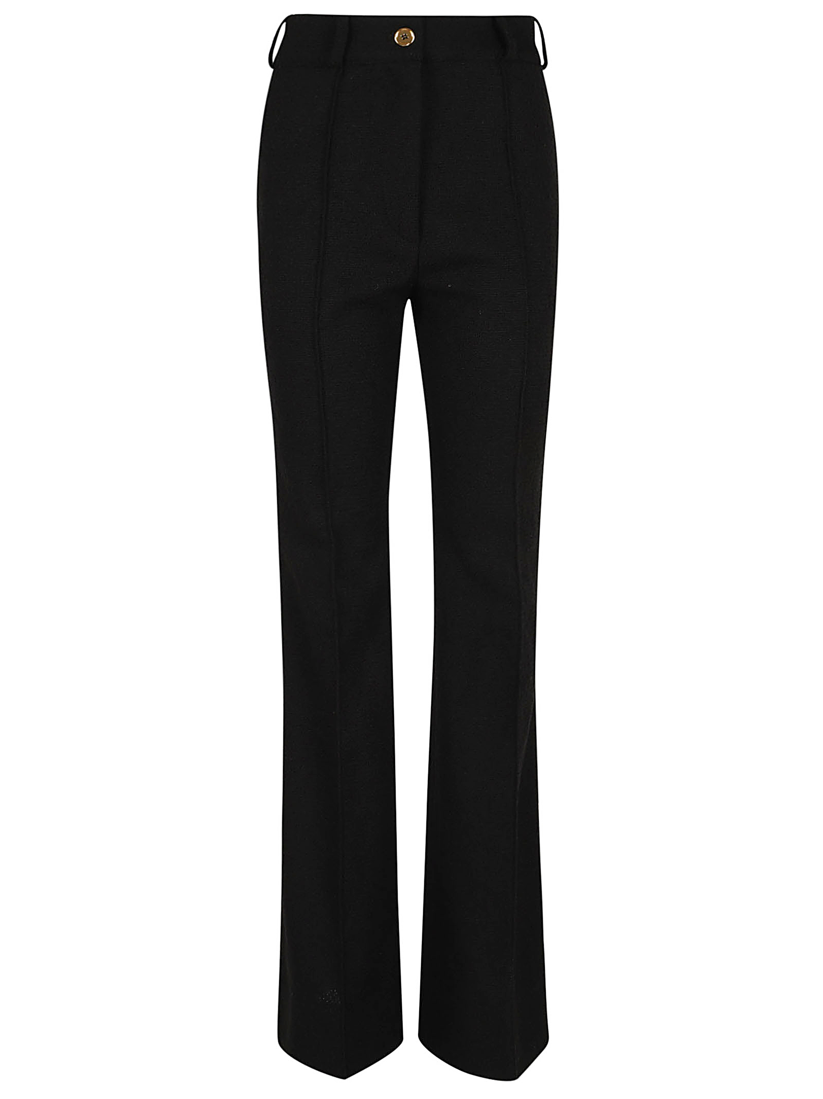 Fitted Flare Trousers