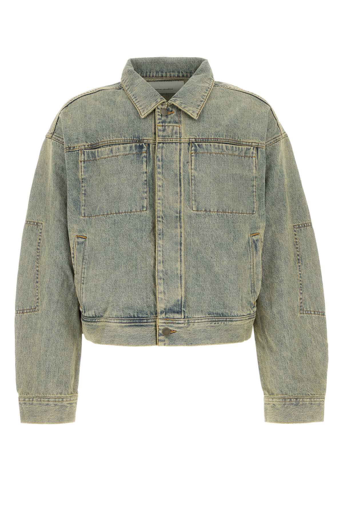 Melange Sand Denim Jacket