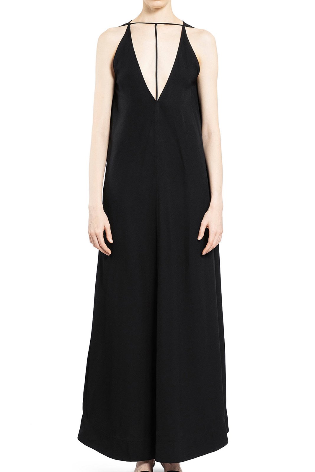 Totême Kyro V-neck Sleeveless Maxi Dress