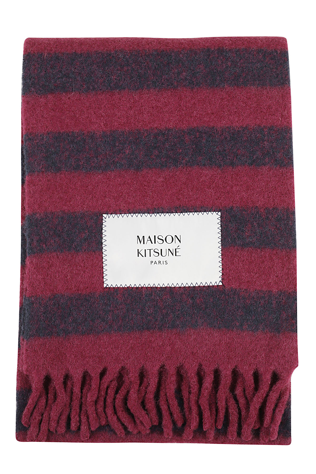 Maison Kitsuné Rugby Stripes Scarf