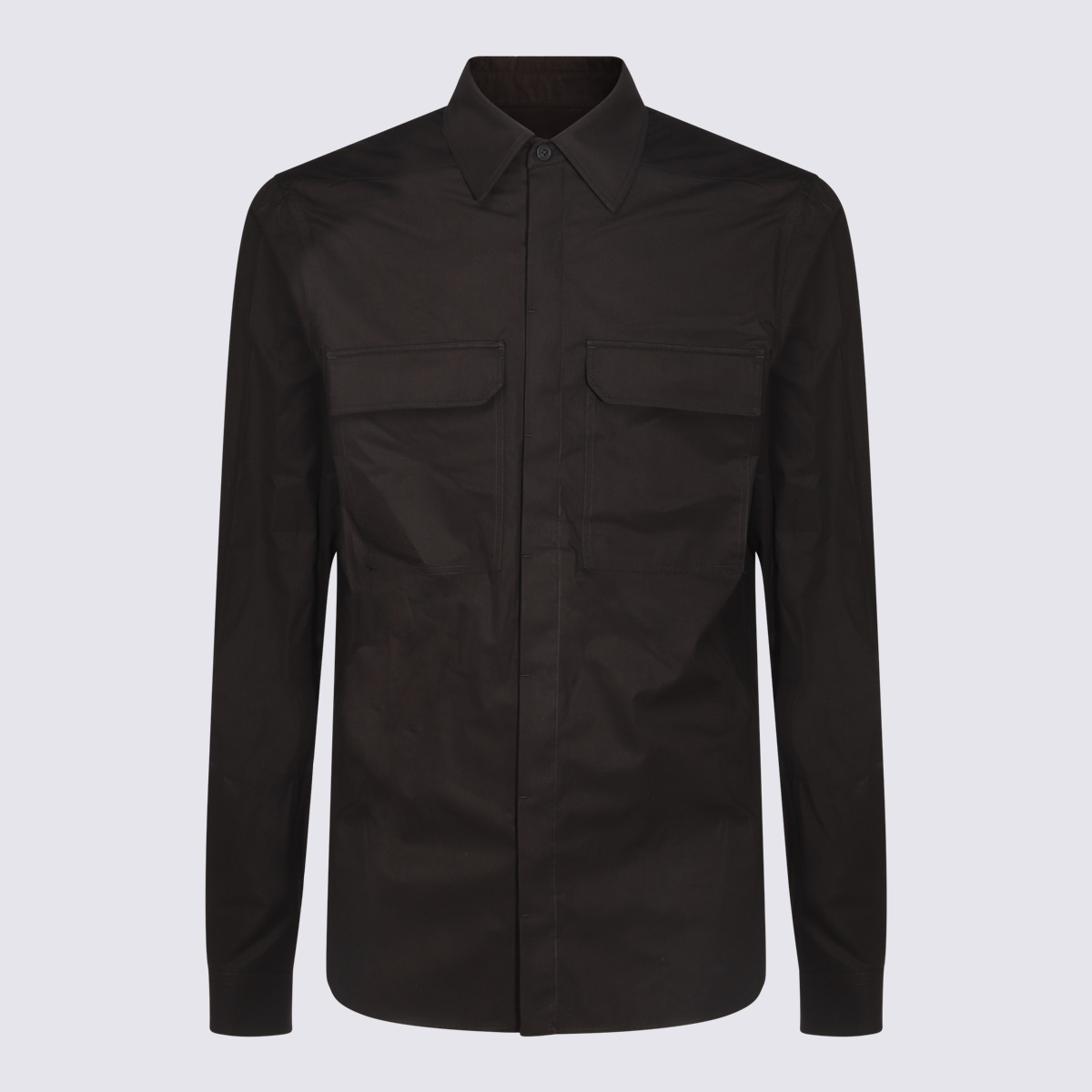 Black Cotton Shirt