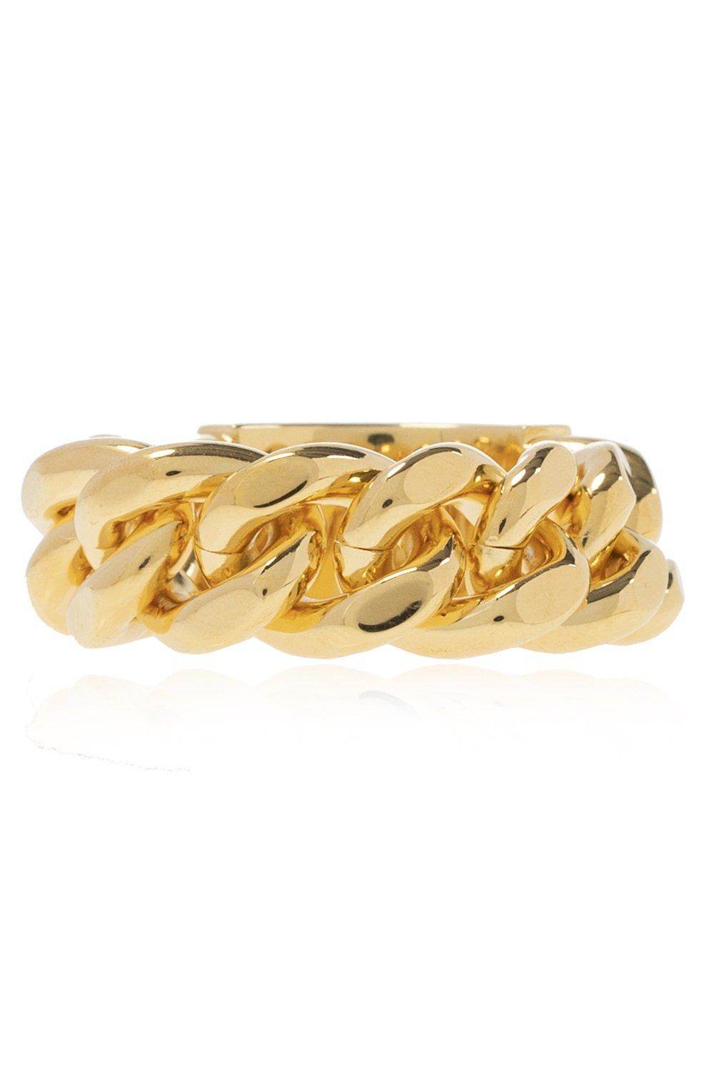 Chain Id Logo Plaque Ring