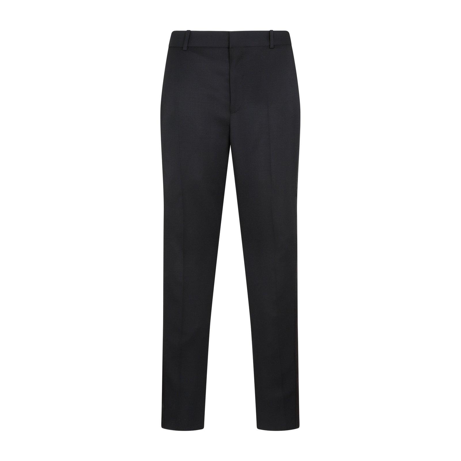 Straight-leg Tailored Pants