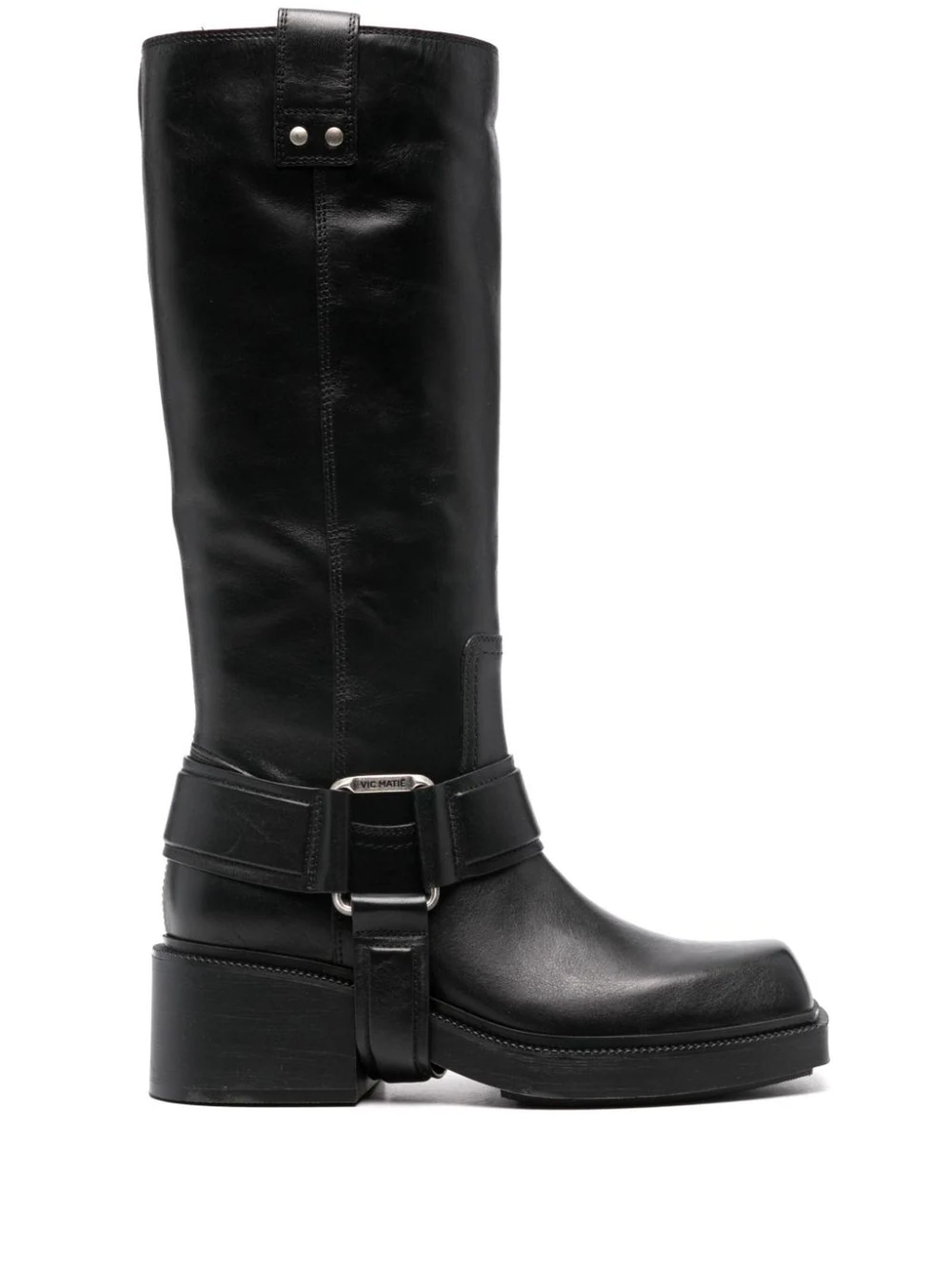 Vic Matié Pampas Calf-calf Length Boots