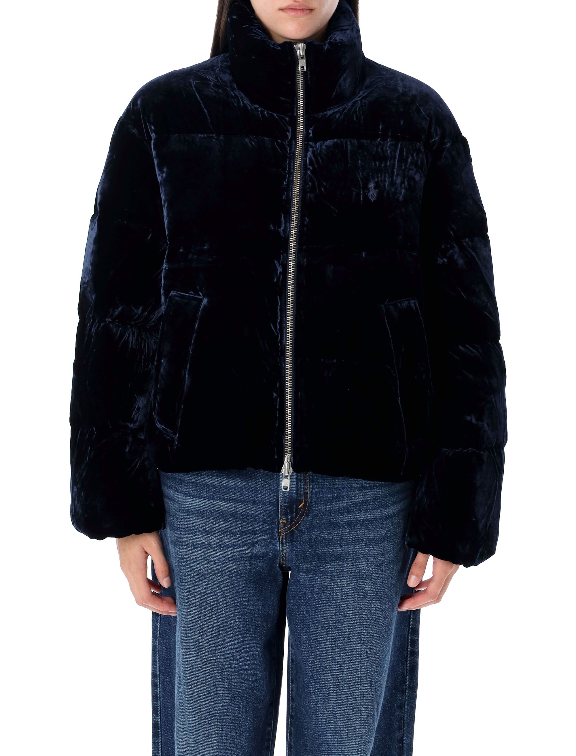 Velvet Down Jacket