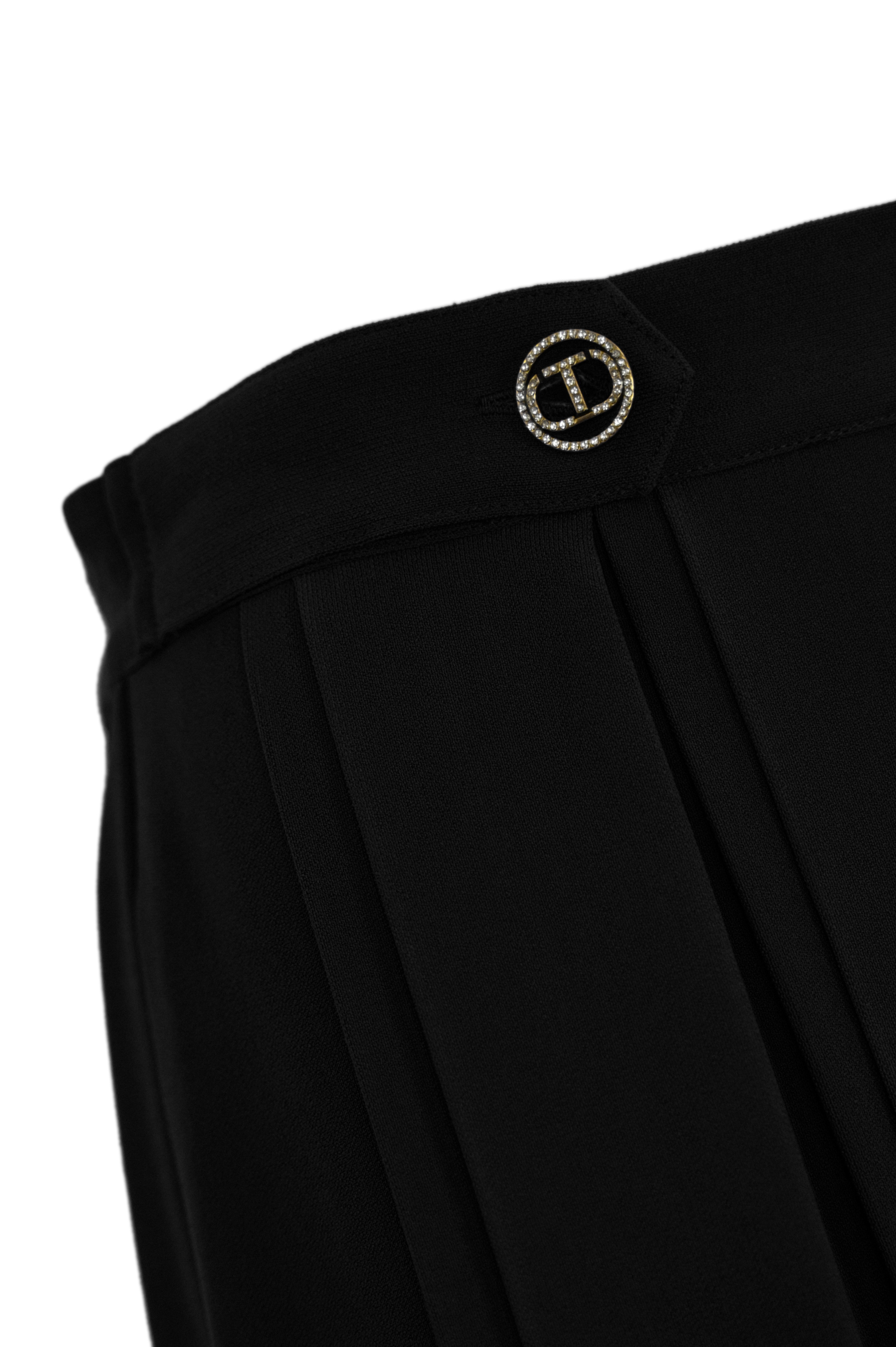 Twinset Twin-set Insulated Trousers With Down Filling In Black