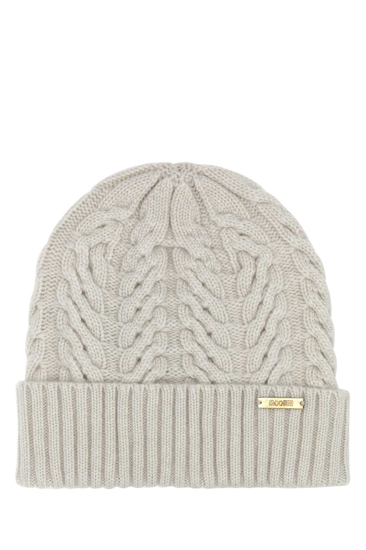 Ivory Cashmere Maria Beanie Hat