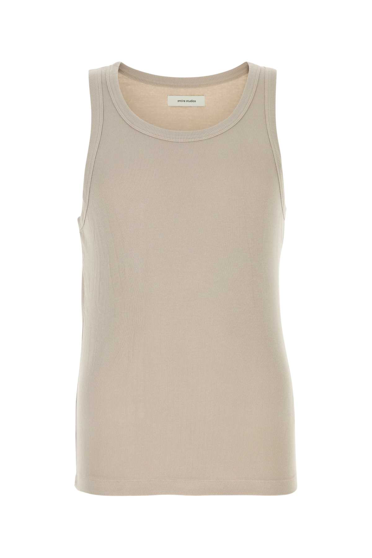 Sand Stretch Cotton Tank Top