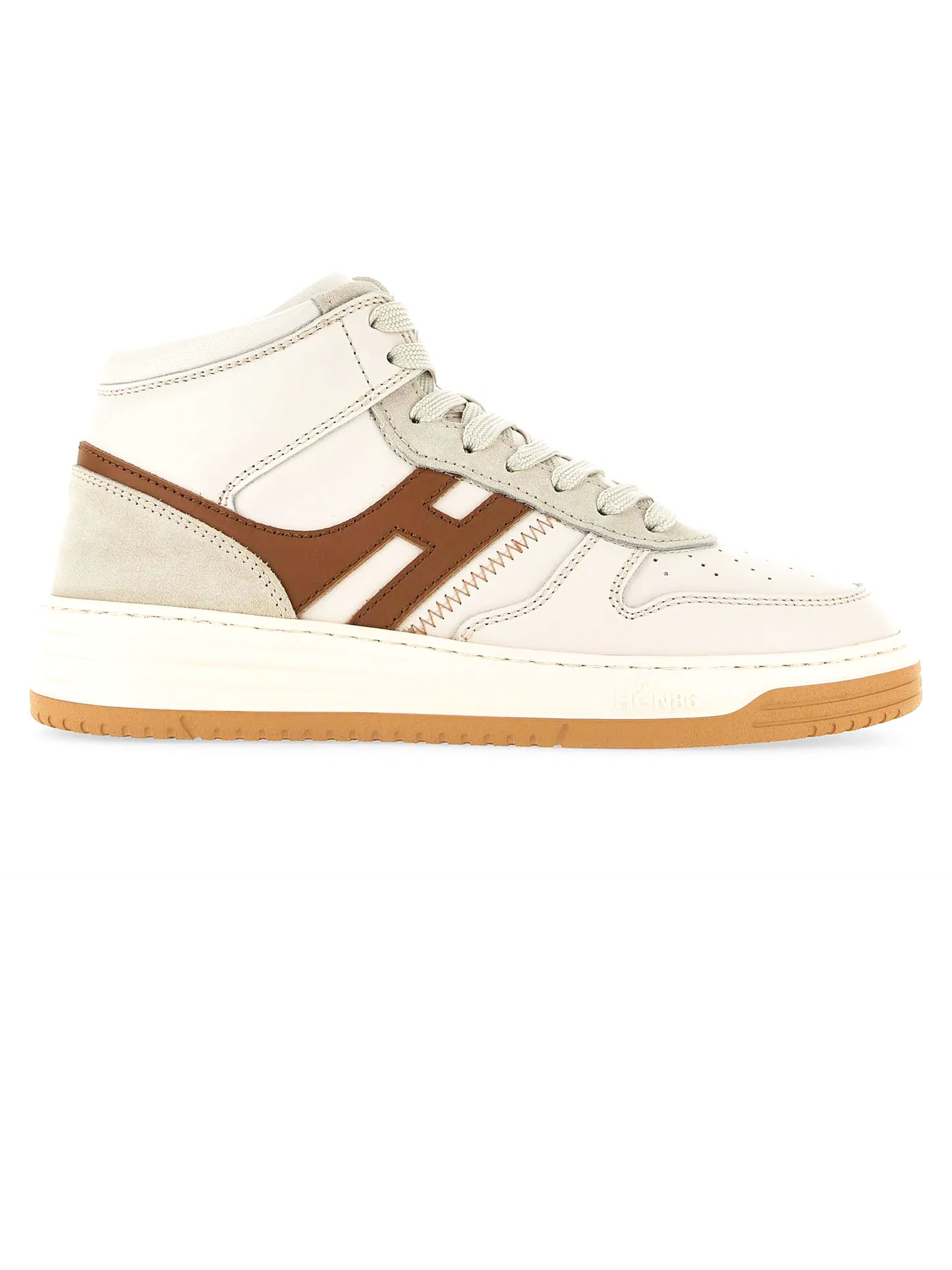 H630 Leather High-top Sneakers