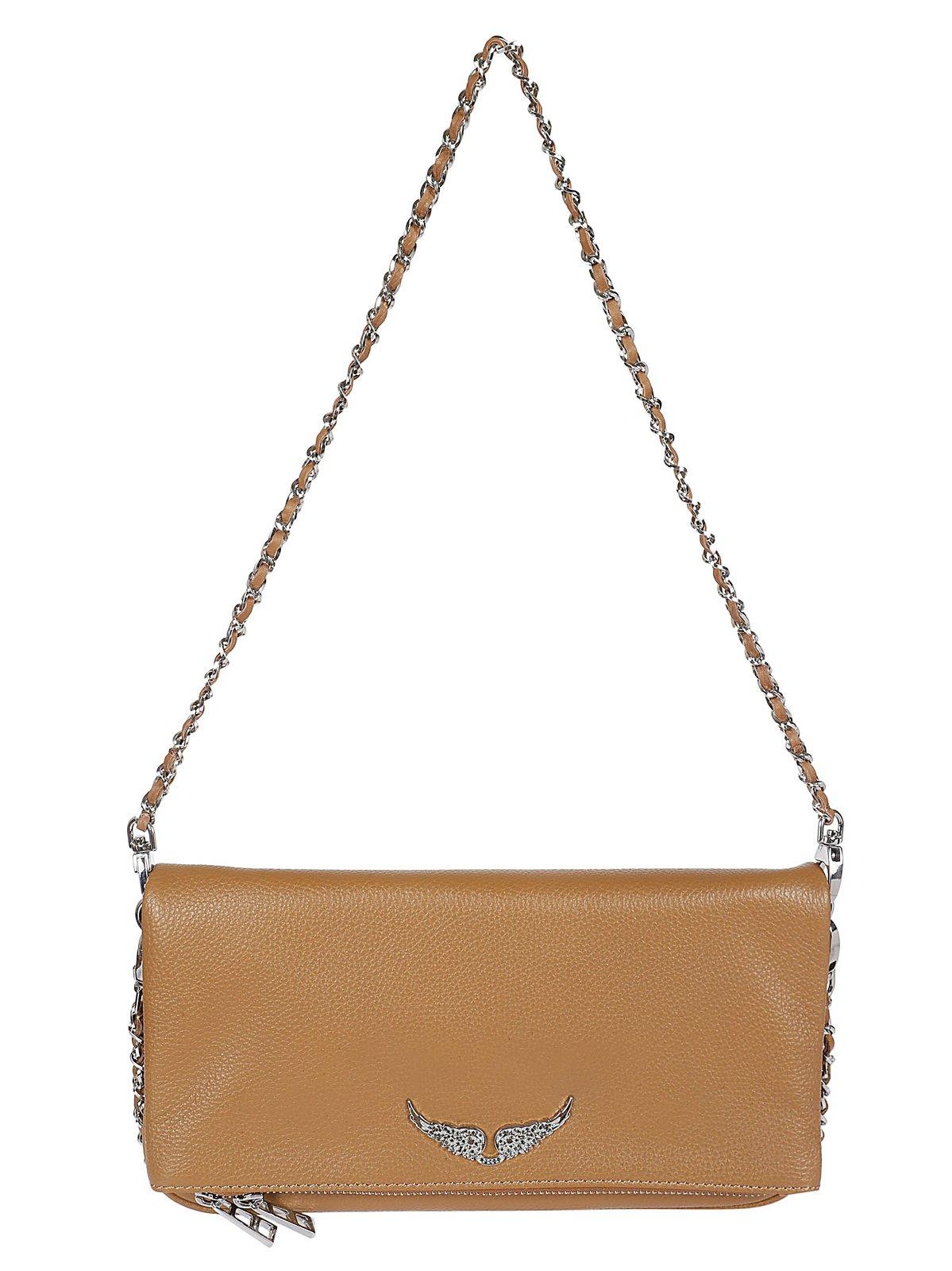 Logo Plaque Crossbody Bag