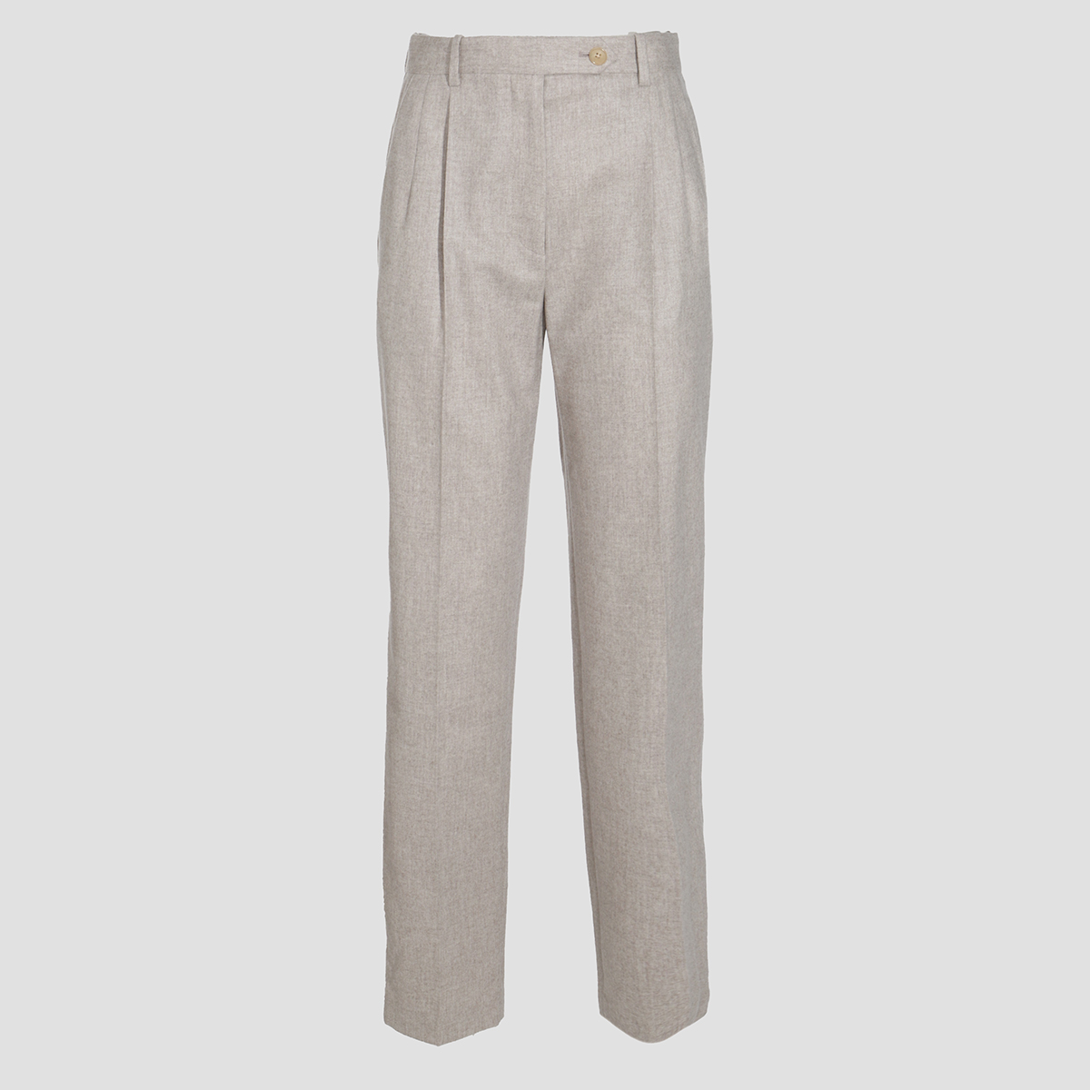 Light Grey Wool Pants