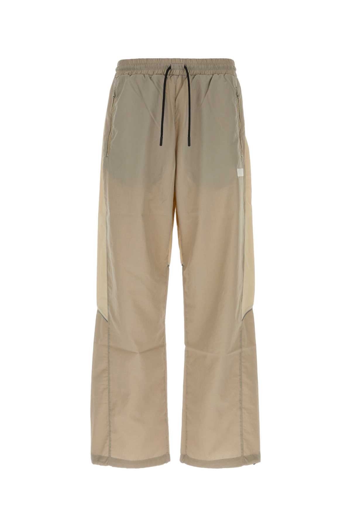 Two-tone Stretch Nylon Joggers