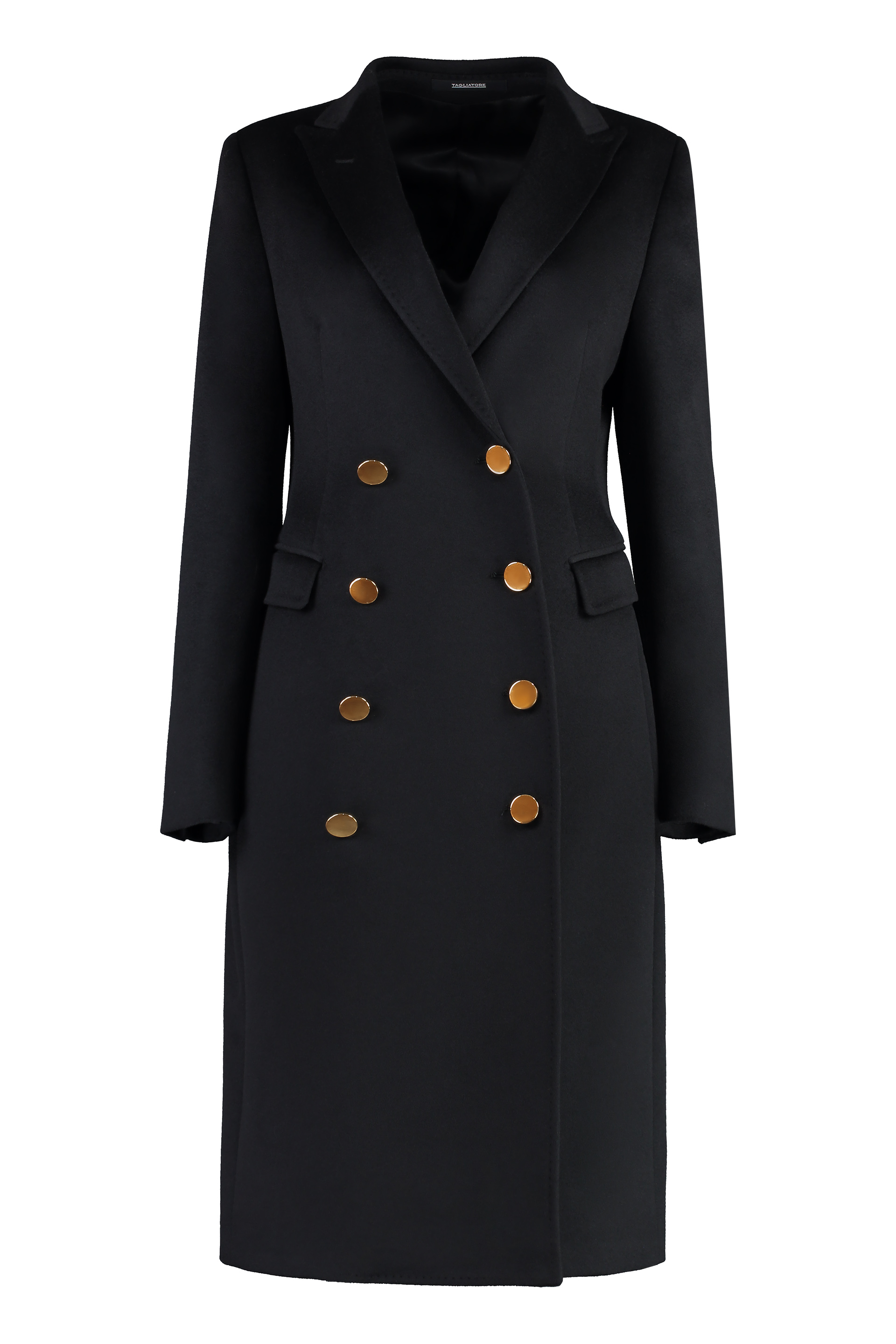 Tagliatore 0205 C-xena Double-breasted Virgin Wool Coat