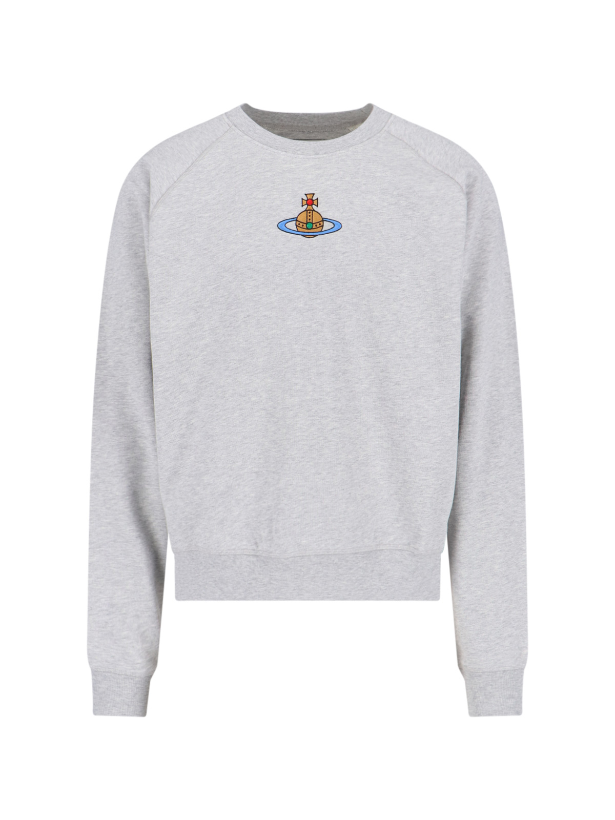 raglan Logo Crew Neck Sweatshirt