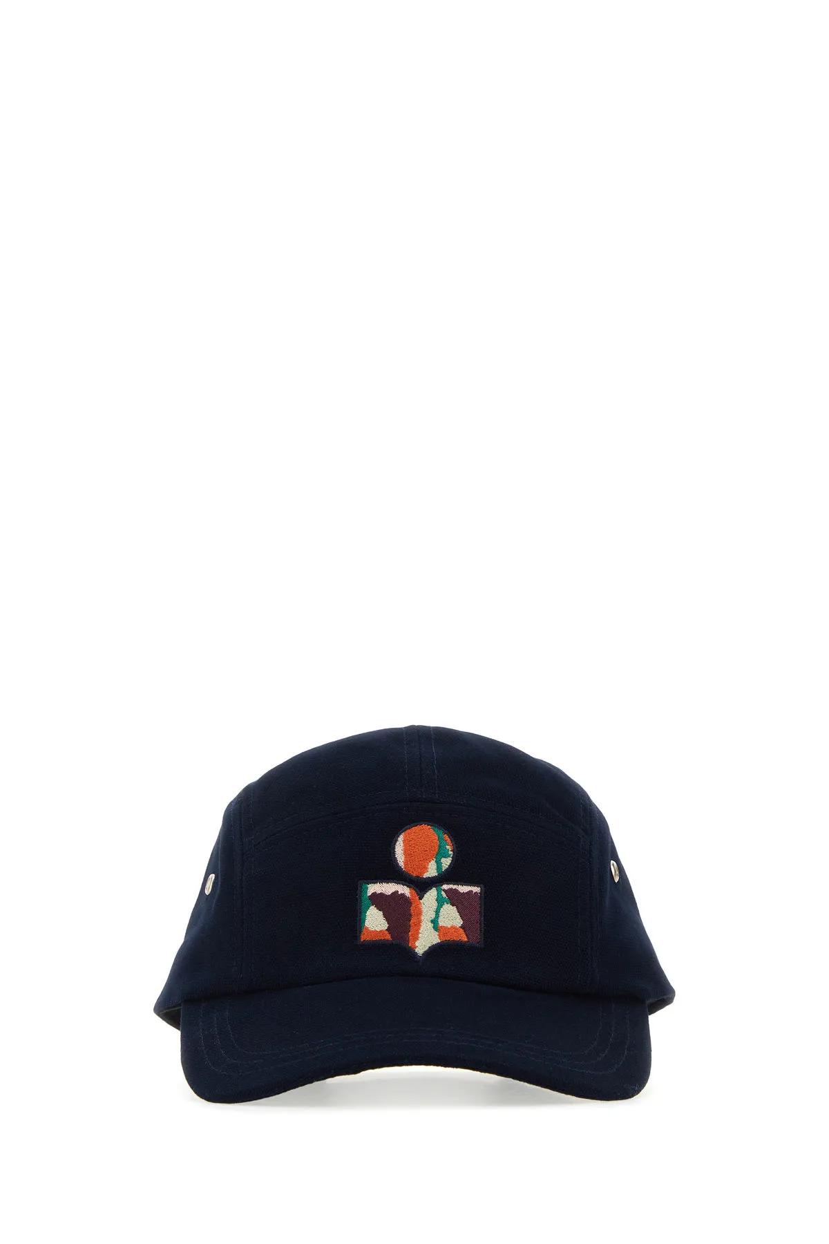 Midnight Blue Cotton Tedji Baseball Cap