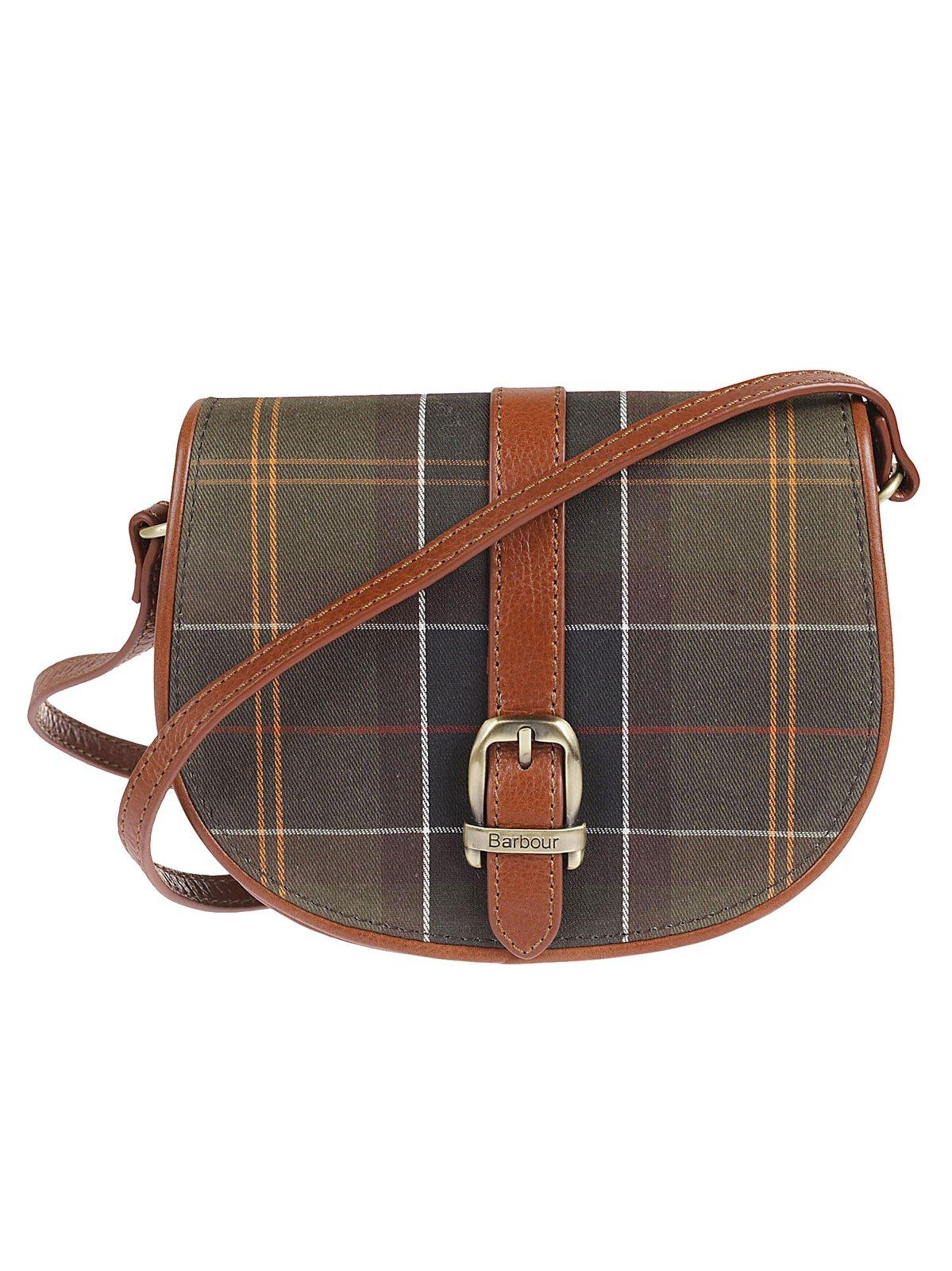 Katrine Checked Crossbody Bag