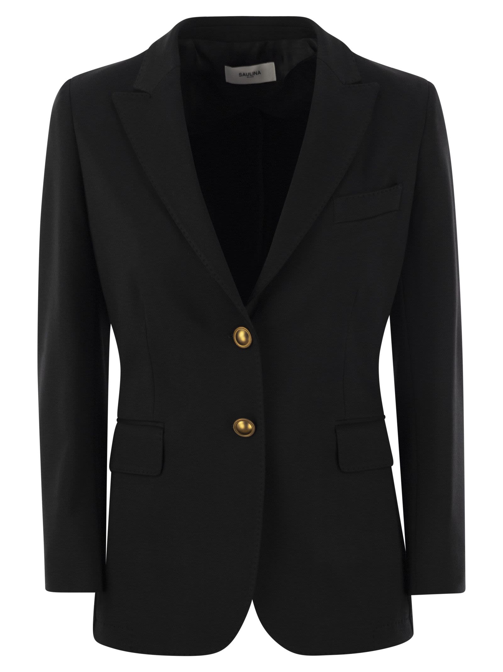 Angelica - Milano Stitch Two-button Blazer