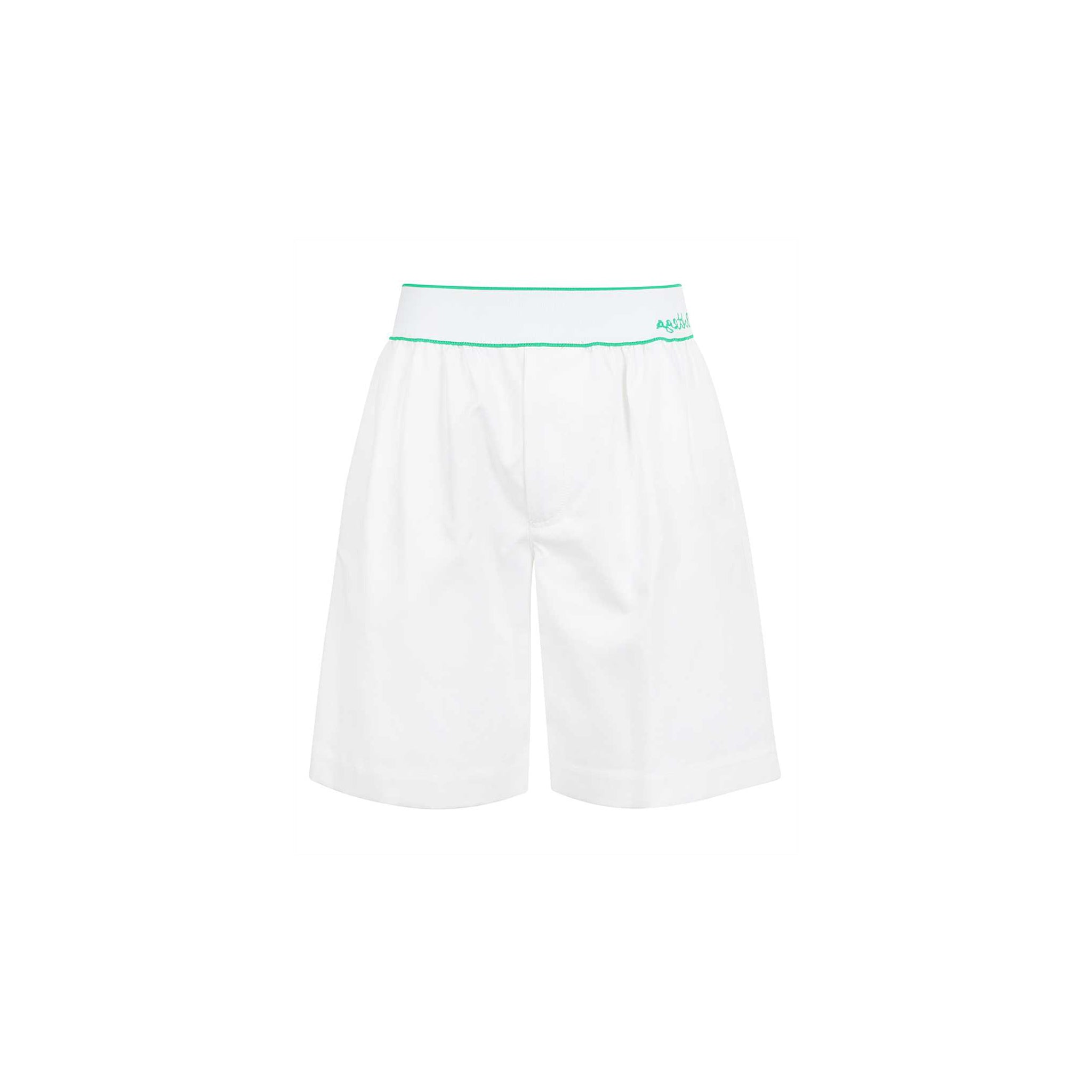 Cotton Logo Shorts