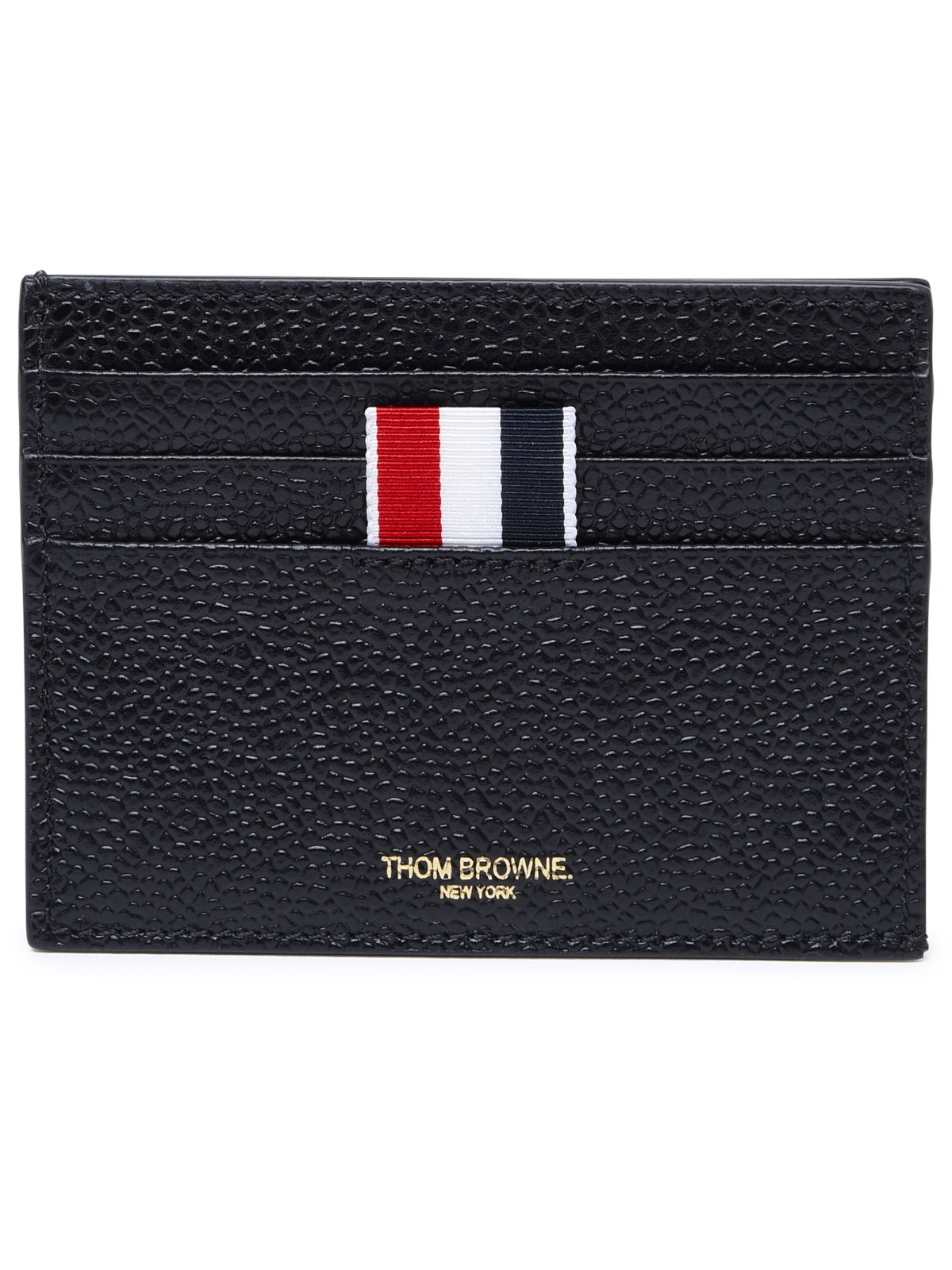 Black Leather Card Holder