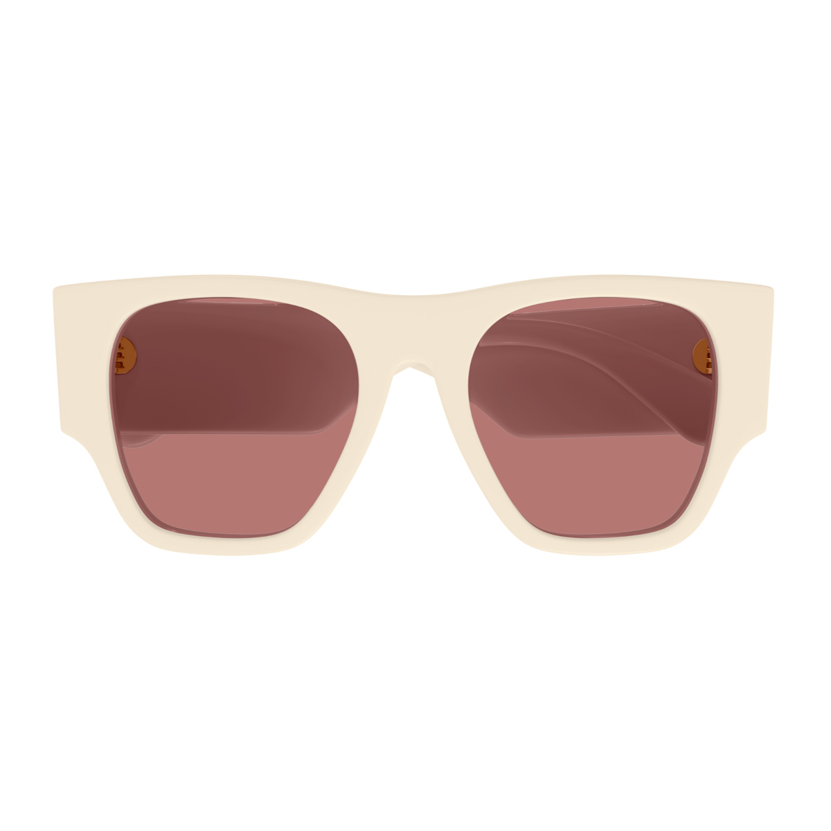 Chloé Ch0233s Linea Chloé 003 Ivory Red Sunglasses