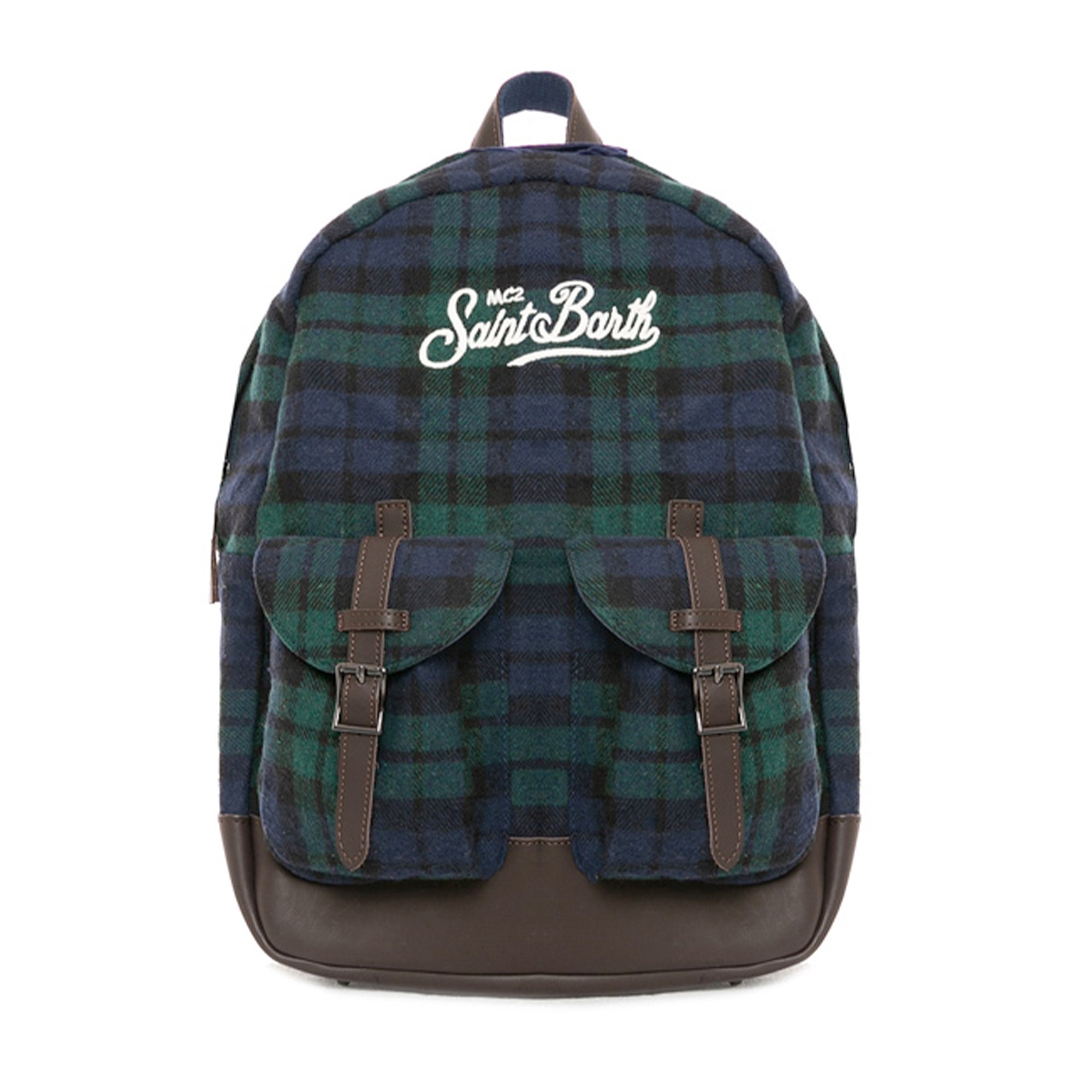 Tartan Print Backpack