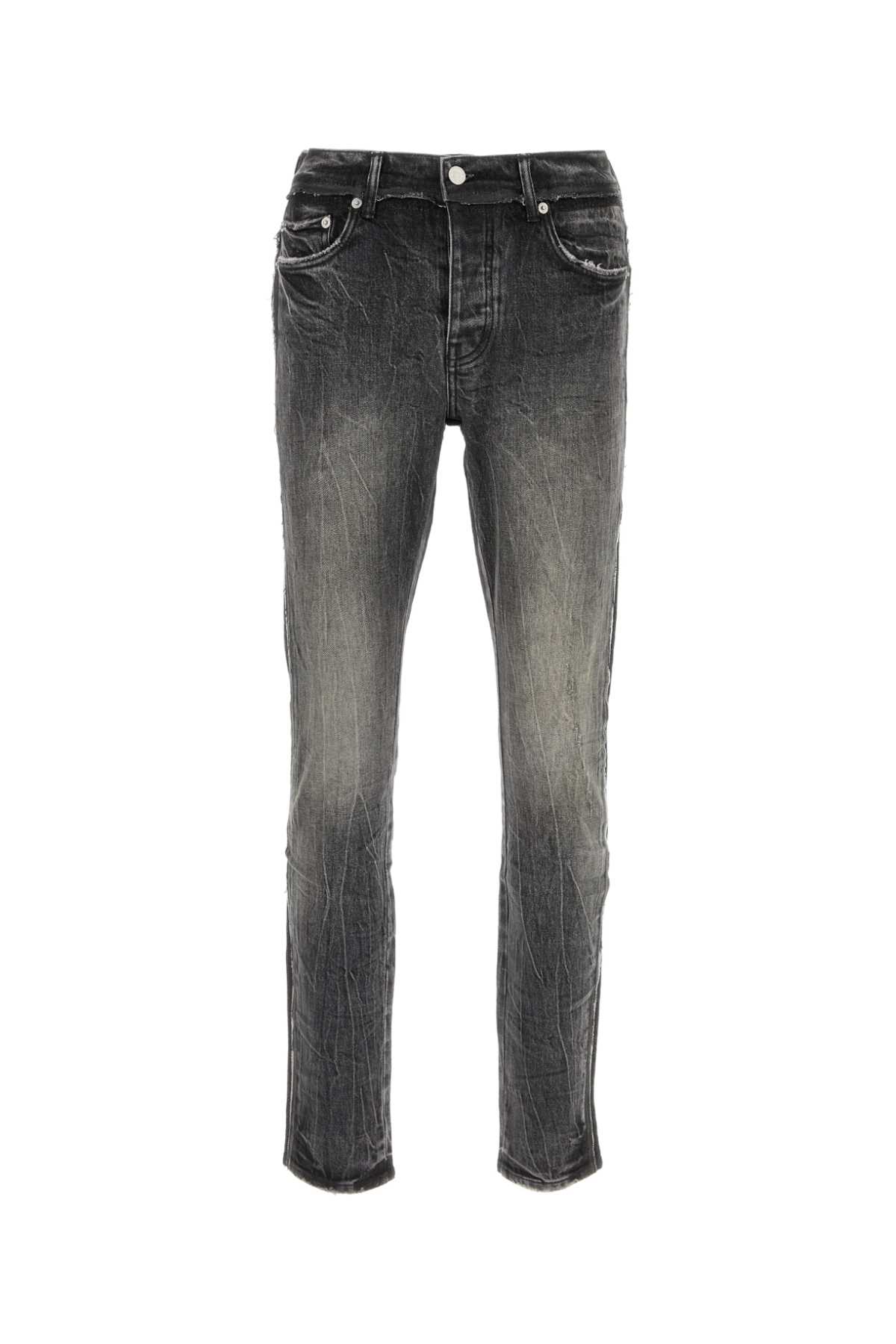 Black Stretch Denim Jeans