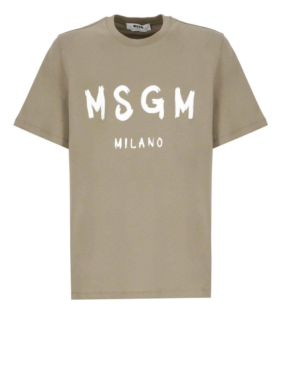 Logo Printed Crewneck T-shirt