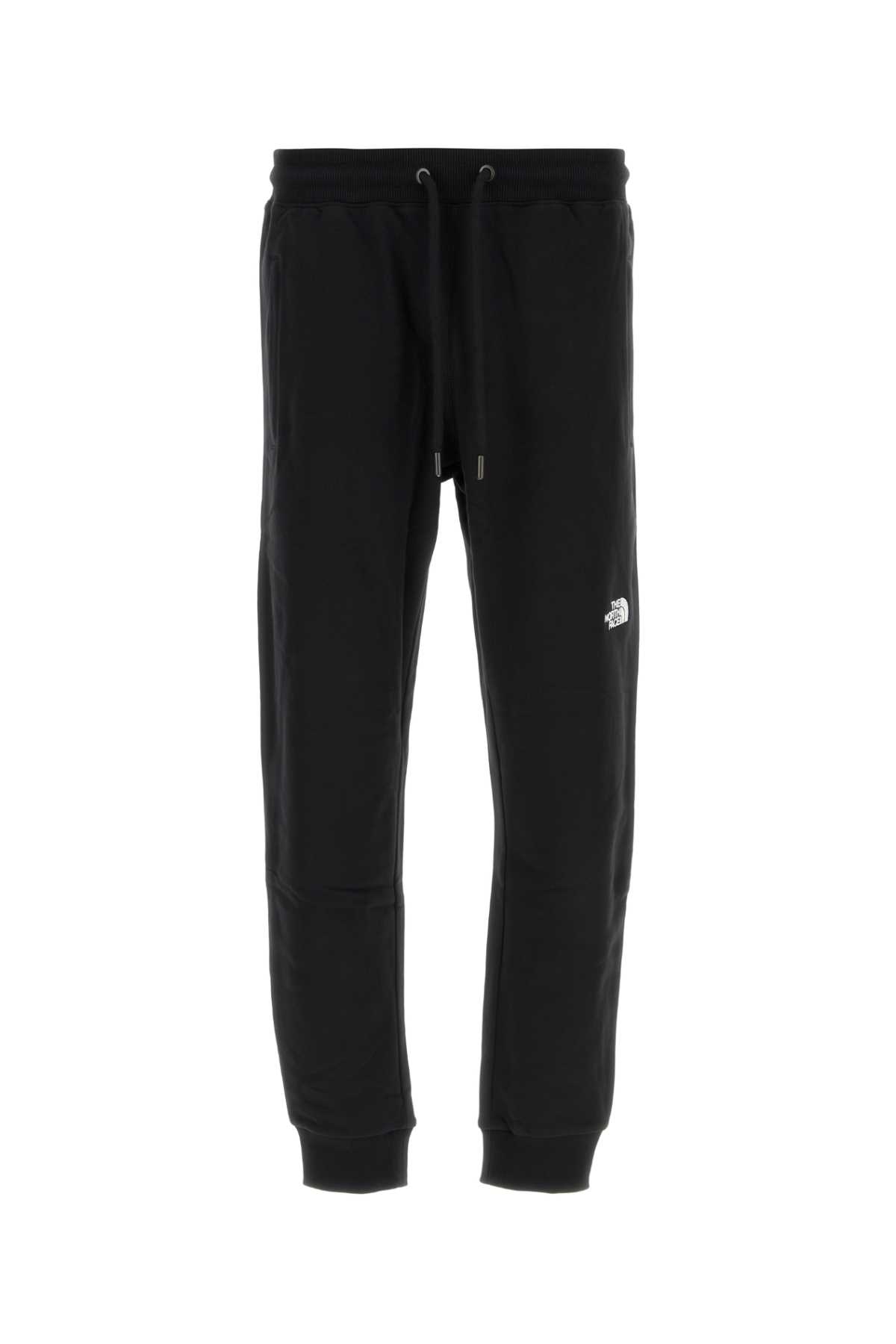 Black Cotton Joggers