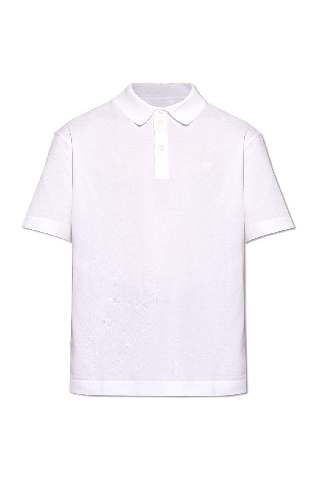 4g Embroidered Short-sleeved Polo Shirt