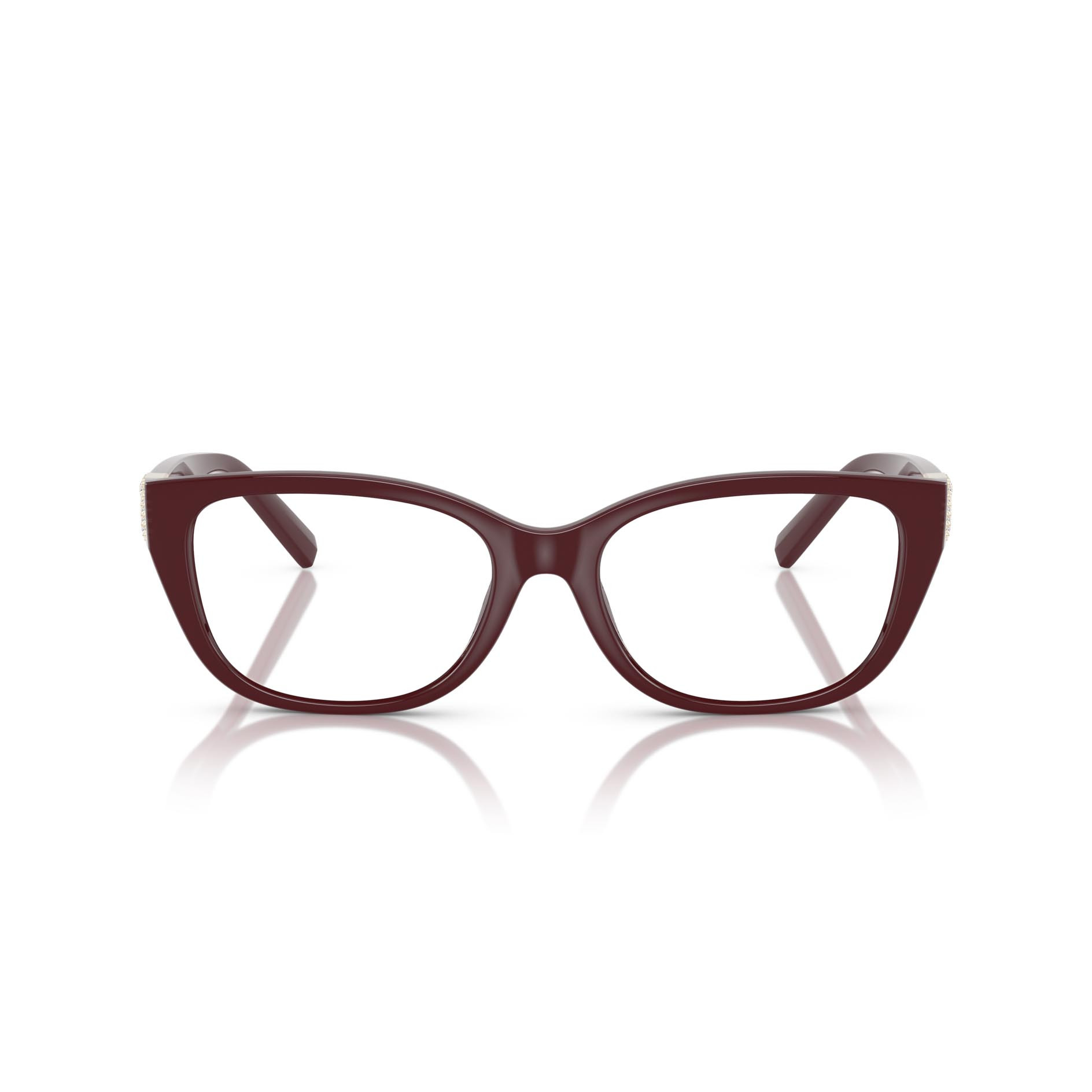 Shop Tiffany &amp; Co. Glasses In Burgundy