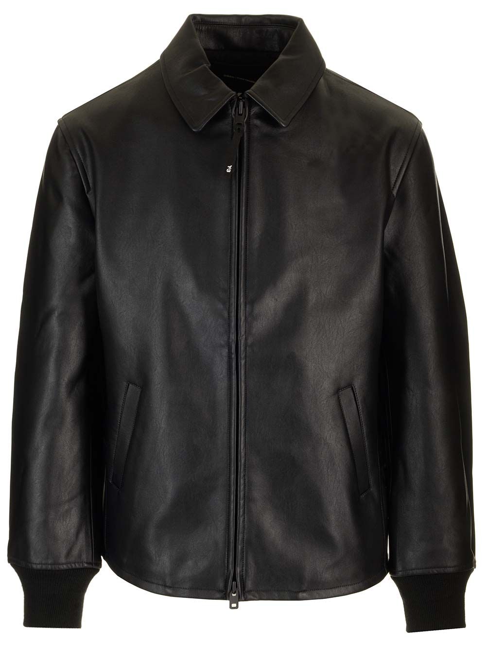 Pleather Bomber Jacket