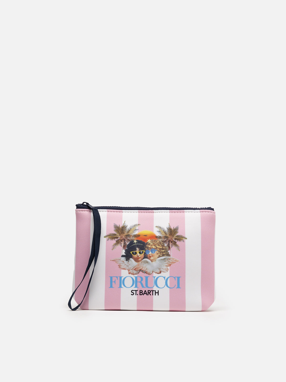 Fiorucci Striped Scuba Pochette Aline Fiorucci Special Edition