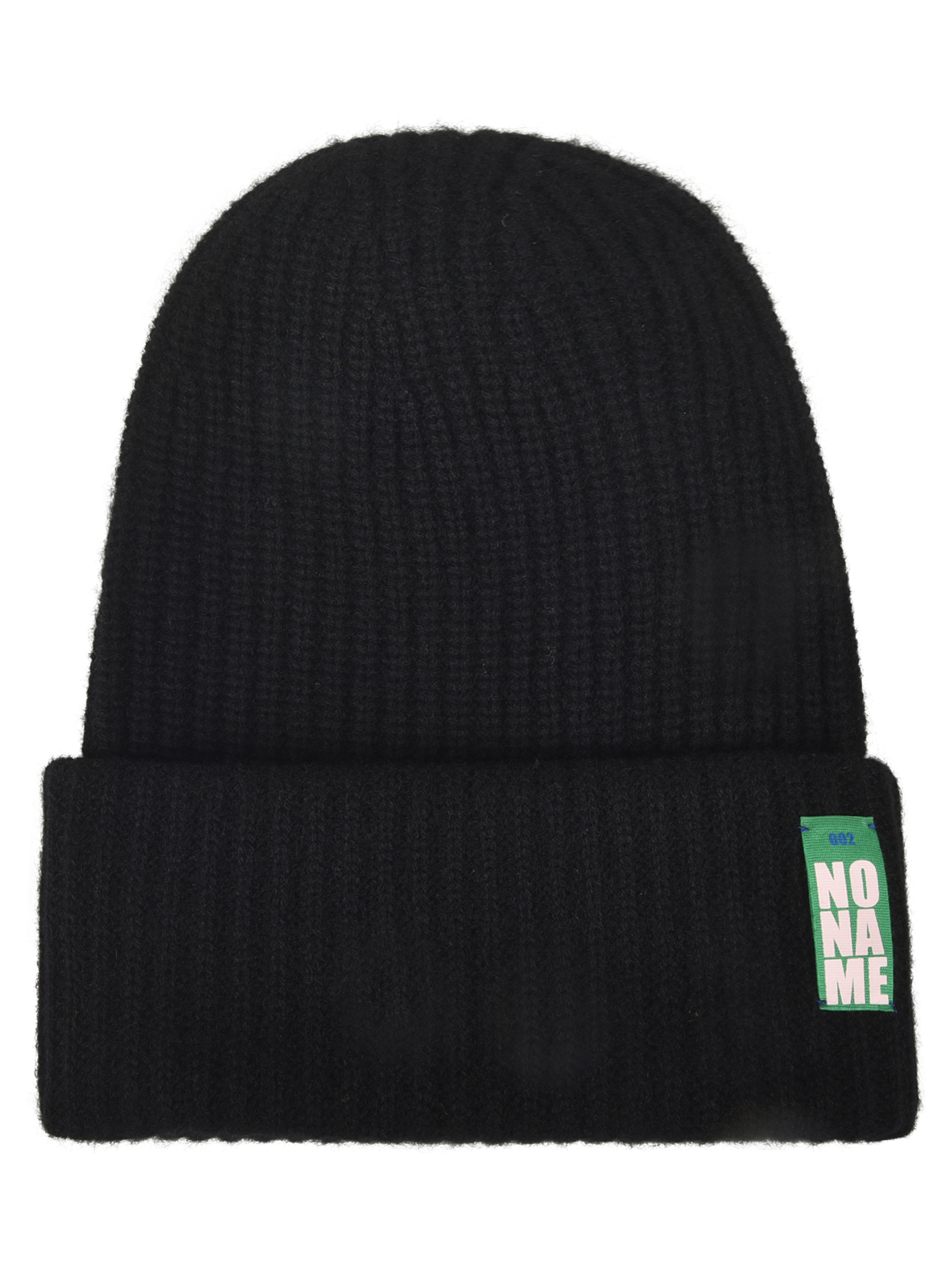 Logo Patched Knit Beanie