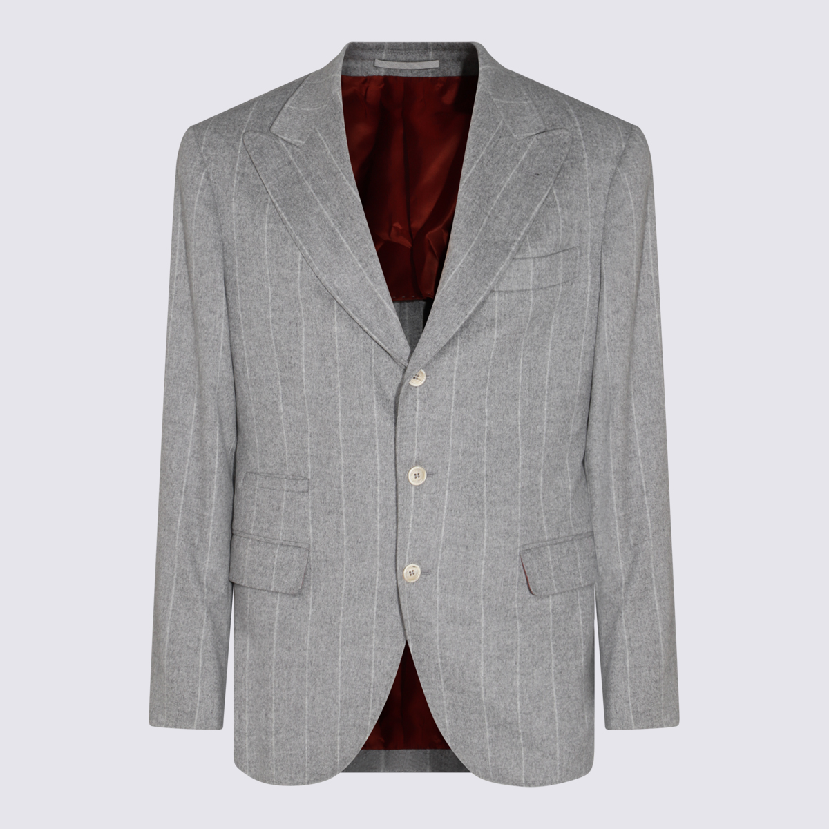 Grey Wool Blazer