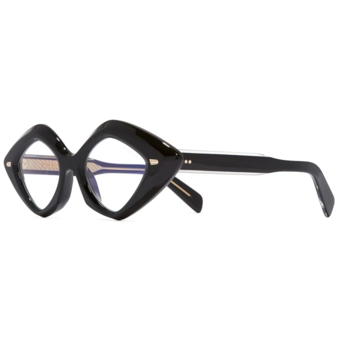 9126-01 48mm Black Acetate Optical Frame