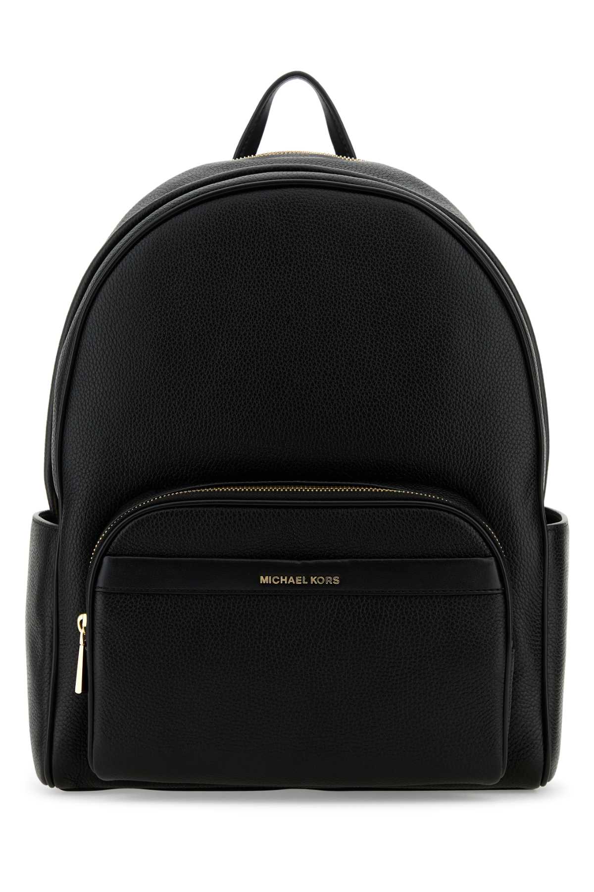 Black Leather Large Bex Backpack