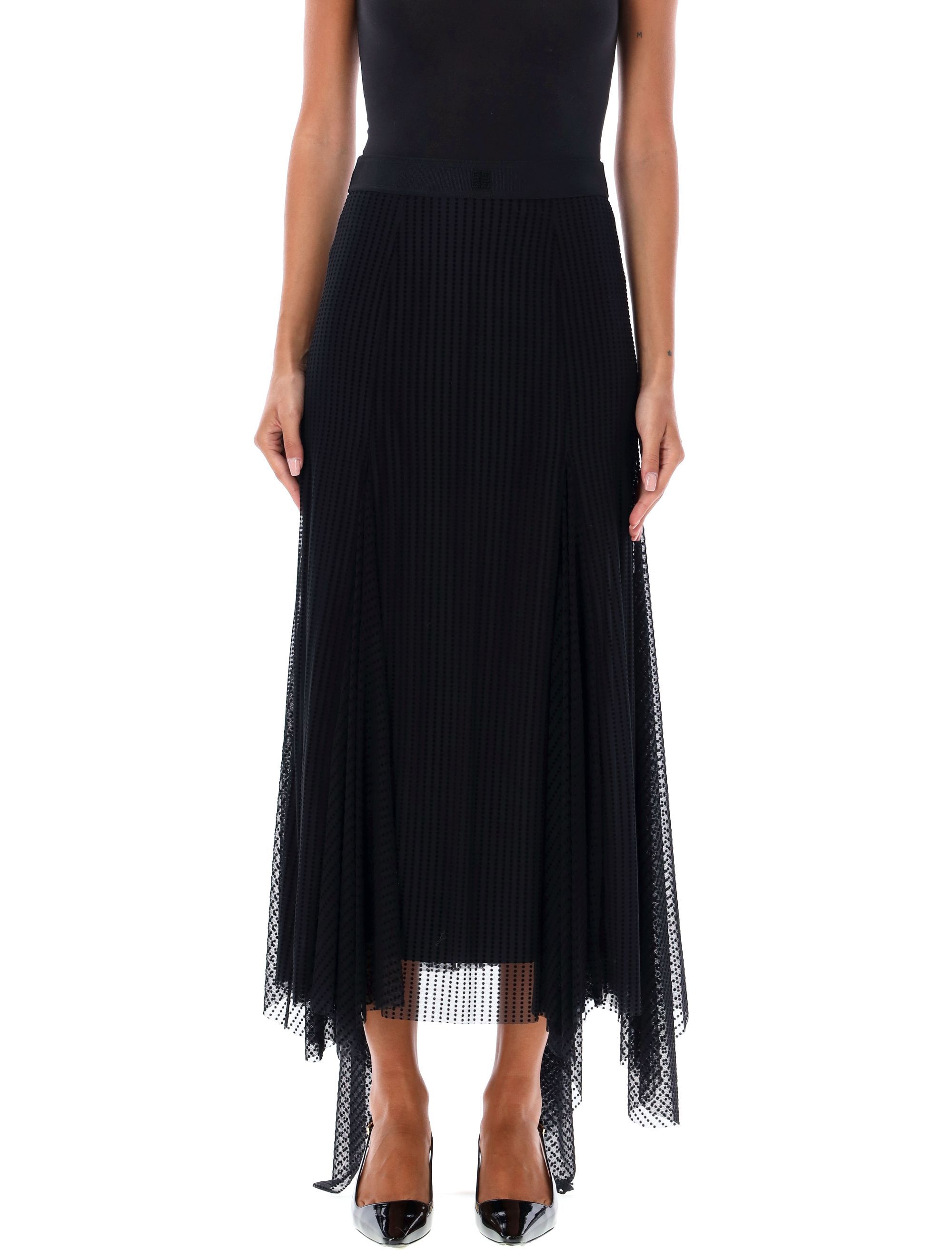 Tulle Midi Skirt